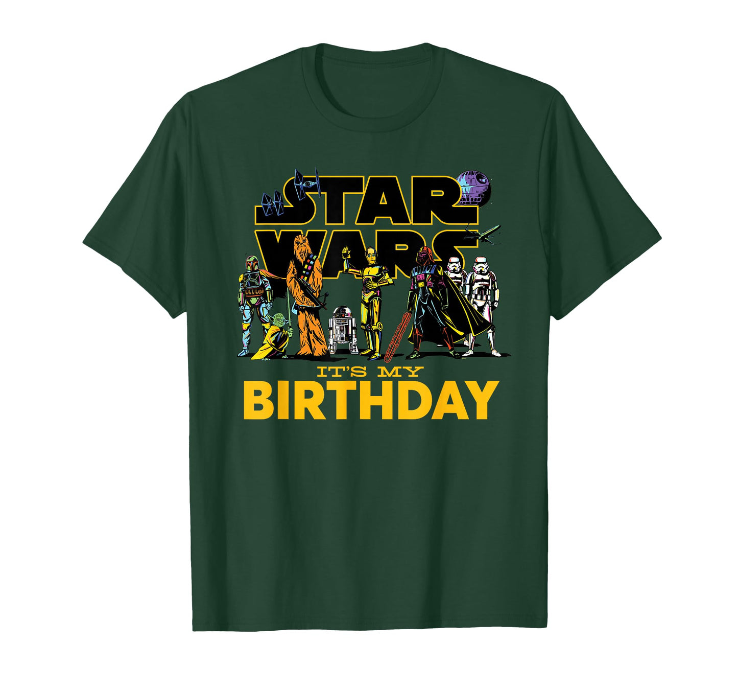 Star Wars Classic Characters Party Matching It’s My Birthday T-Shirt
