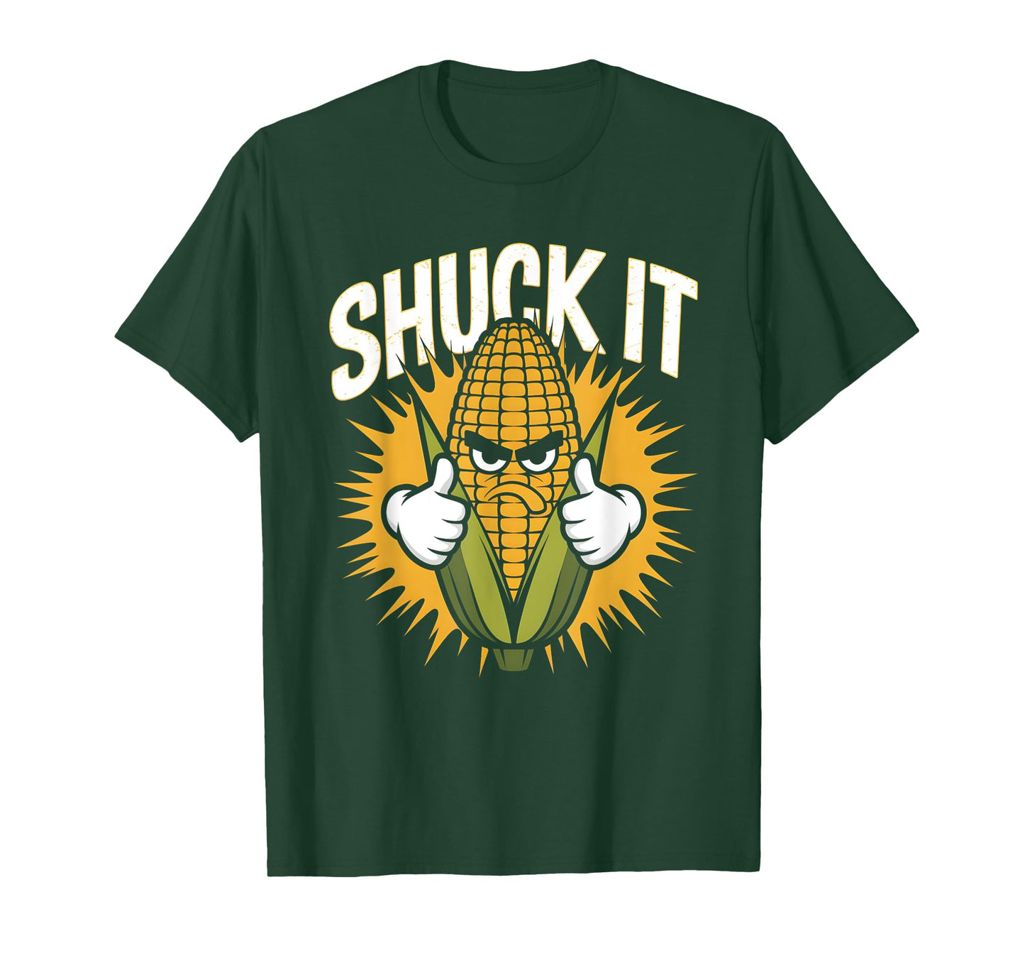 Shuck It Funny Farmer Corn Lover T-Shirt