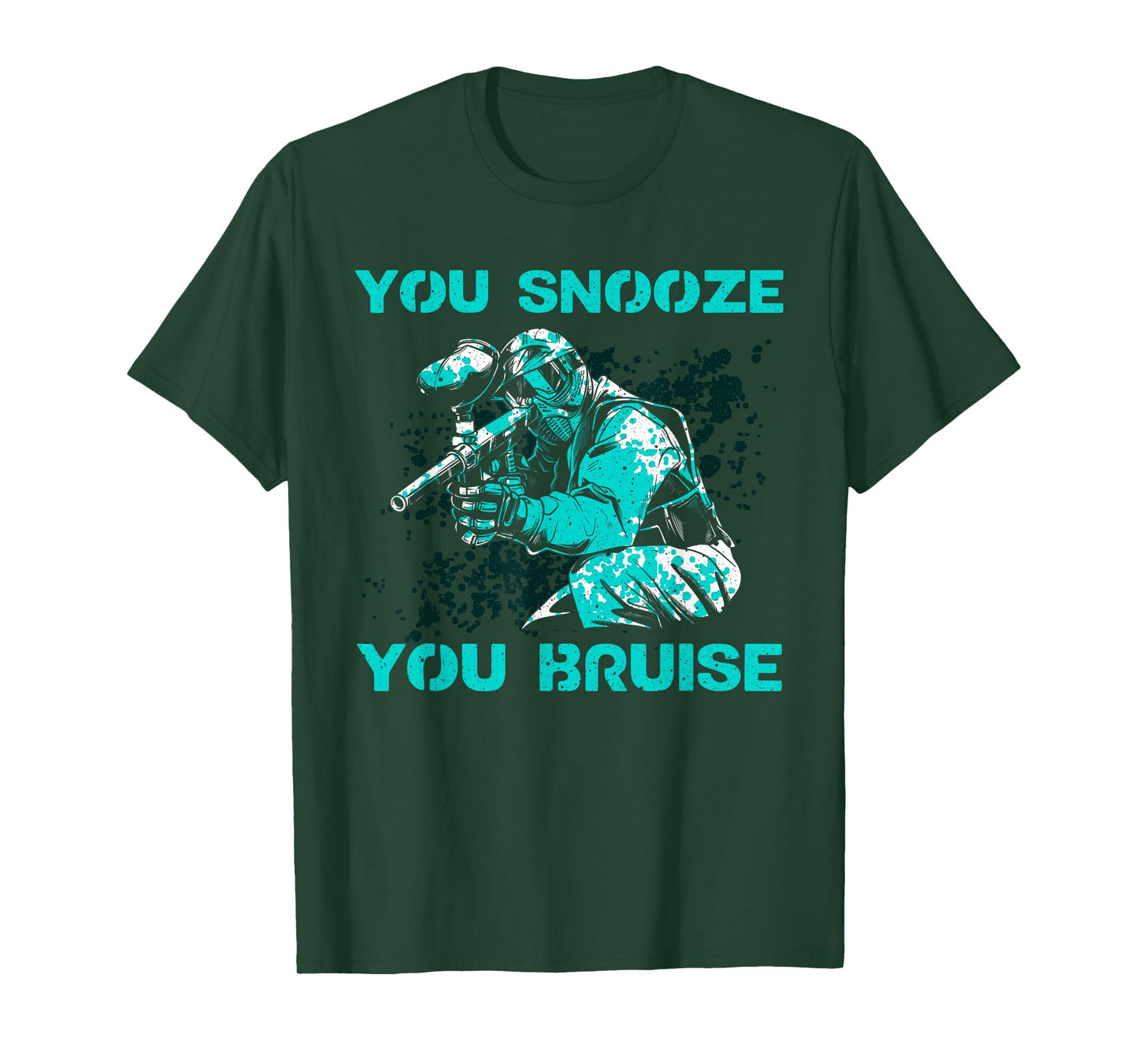 Funny Paintball Art For Men Women Kids Paintball Player T-Shirt