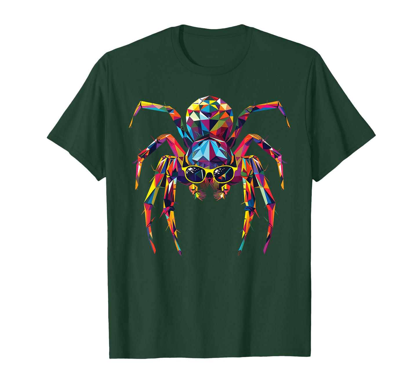 Spider Dad Mom Cool Sunglasses - Spider T-Shirt