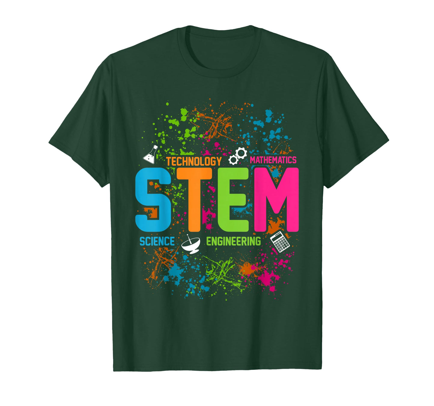 STEM Science Technology Engineering Math School T-Shirt