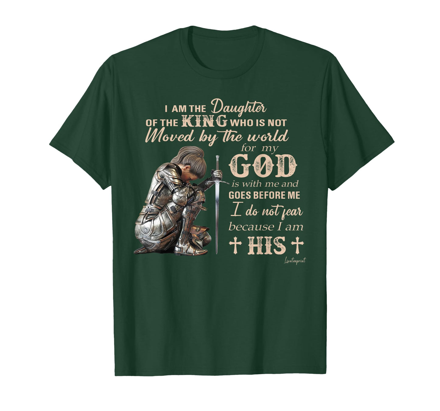 I Am The Daughter Of The King Who Is Not Moved By The World T-Shirt