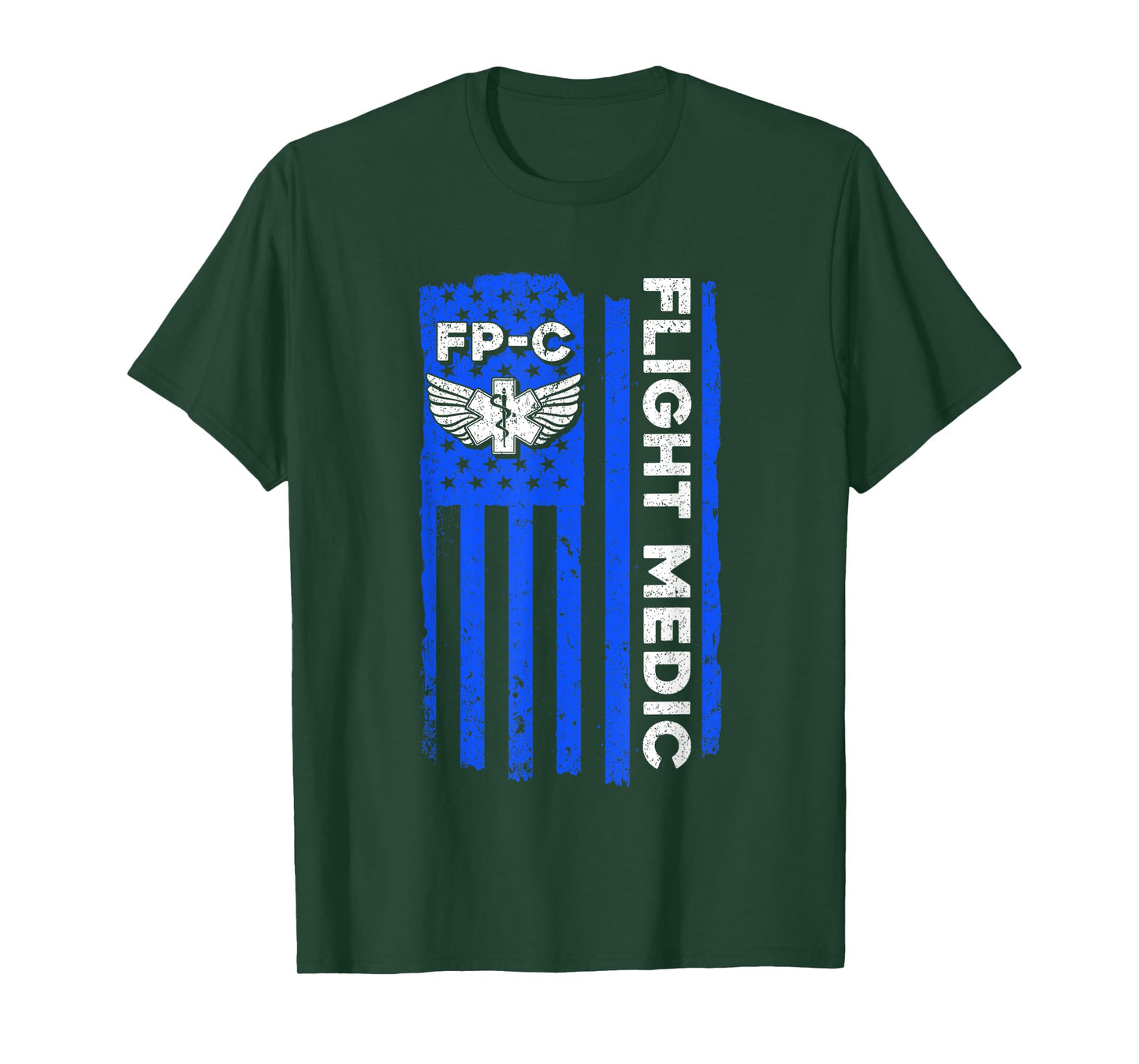 Flight Medic American Flag Flight Paramedic Emergency Nurse Women Men T-Shirt