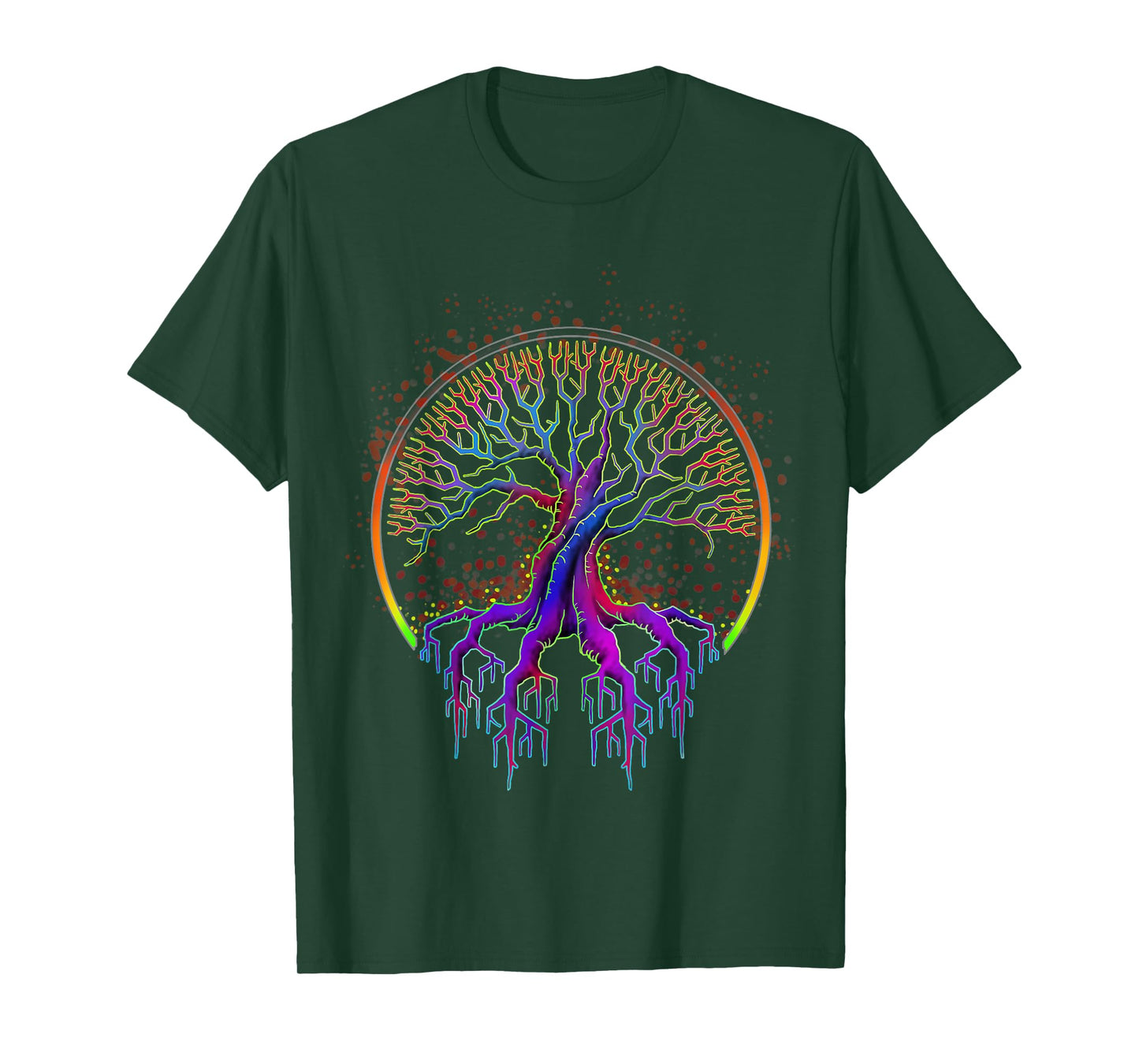 Trippy Tree of Life Gift The Tree of Life T-Shirt