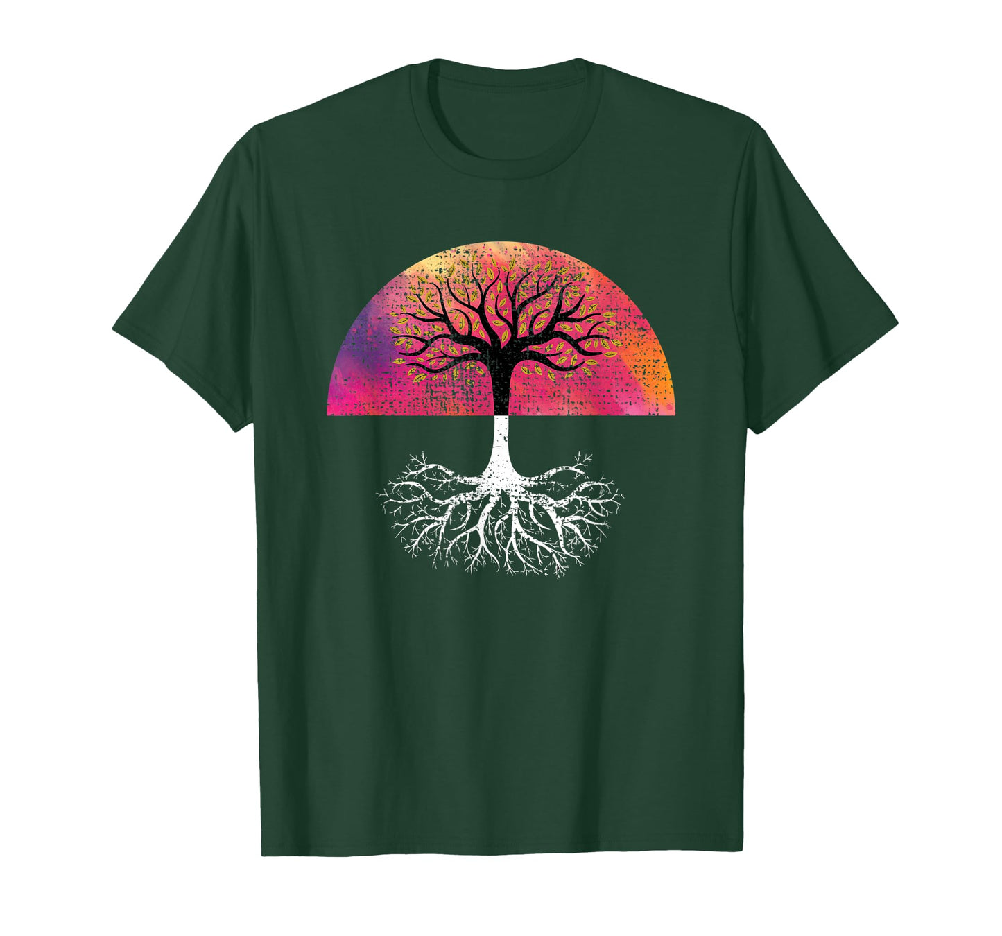 Tree Of Life Growth Tree Of Life Roots Yoga T-Shirt