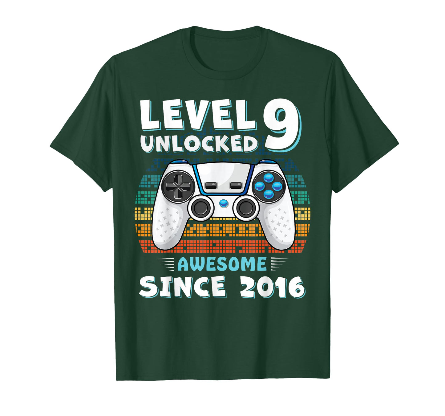 9 Year Old BDay Decorations Son Boy 9yr 2016 9th Birthday T-Shirt