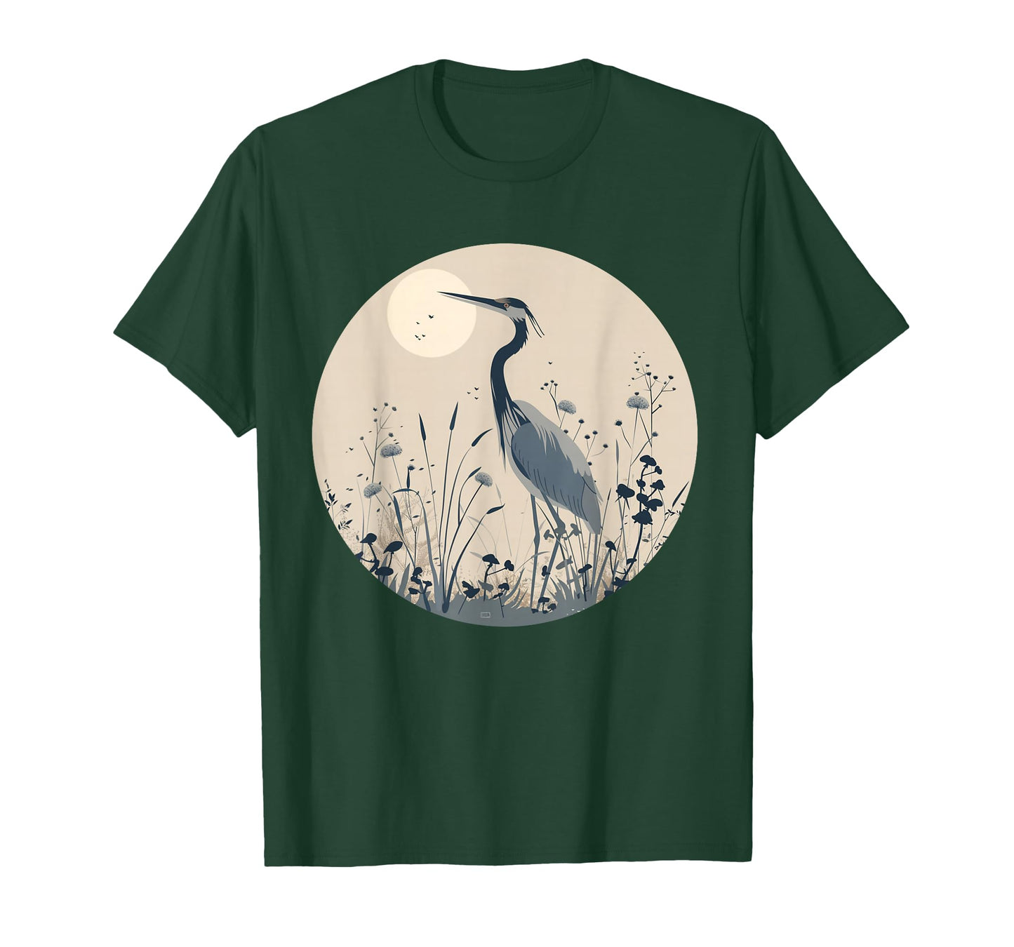 Nice Heron for Birds and Animals Lovers T-Shirt