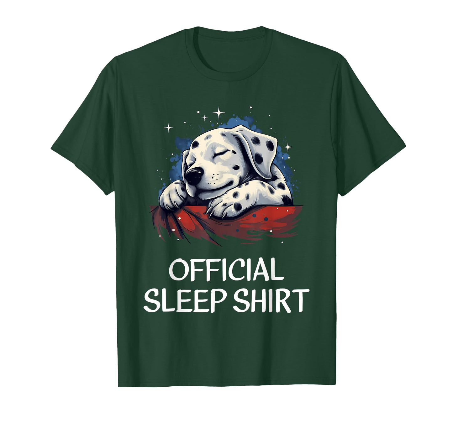 Official Sleep Shirt Dalmatian Nightshirt Pajama T-Shirt