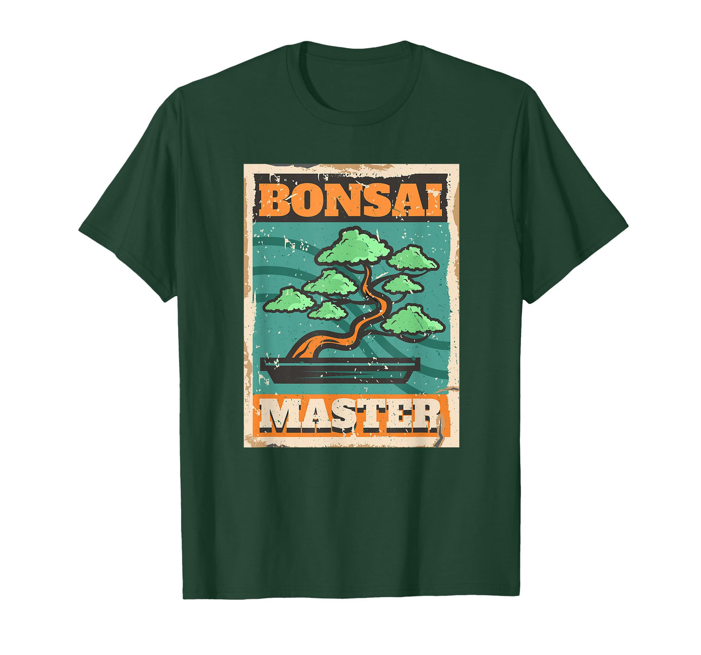 Vintage Bonsai Master Funny Bonzai Tree Lover Men Women T-Shirt
