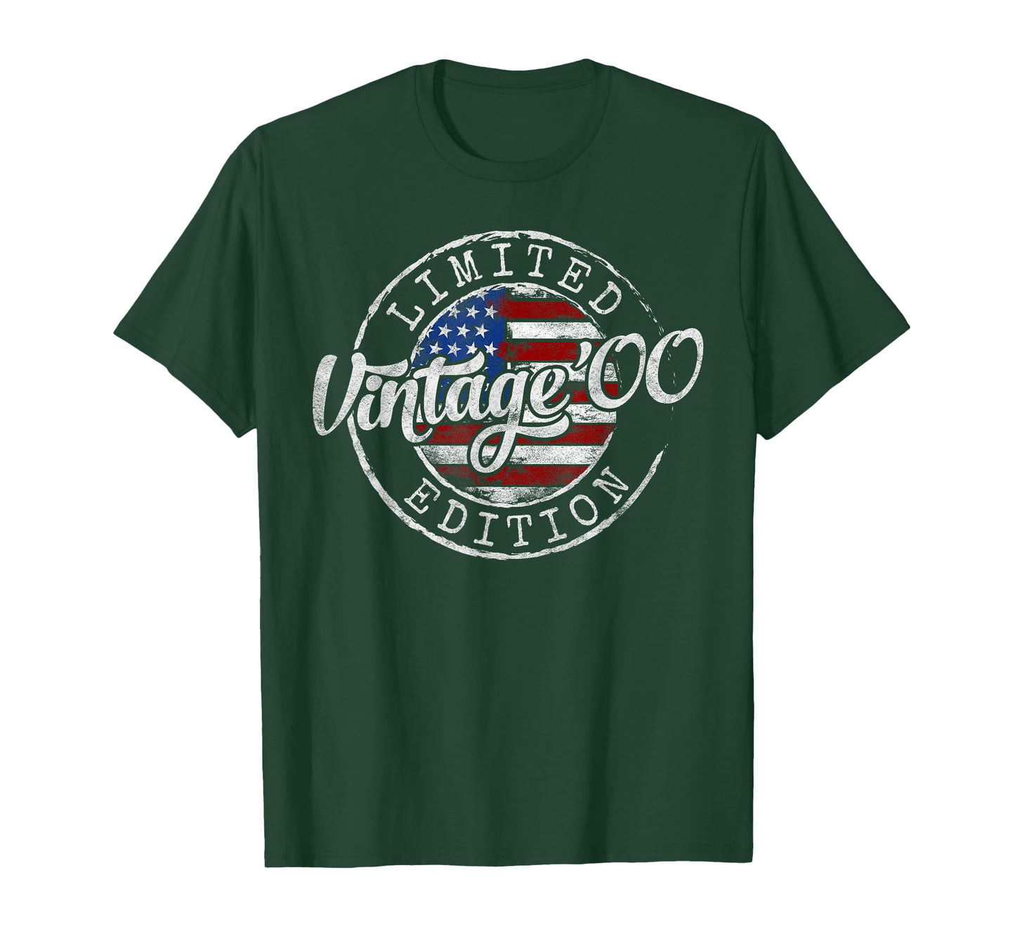 Vintage 2000 25th Birthday Gifts For Men Women 25 Year Old T-Shirt