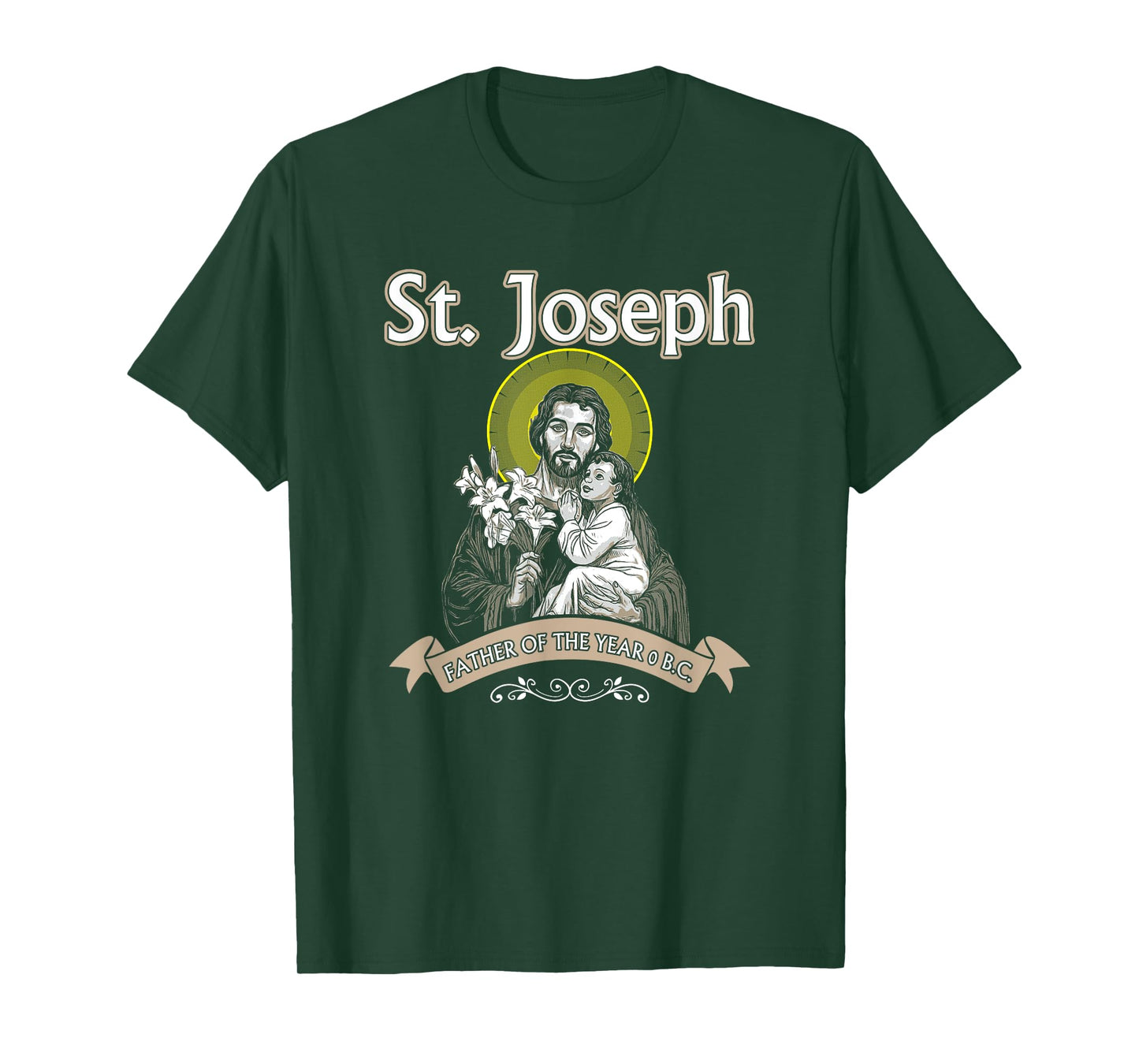 St Joseph tshirt - Saint Shirts - Father's Day Shirt T-Shirt