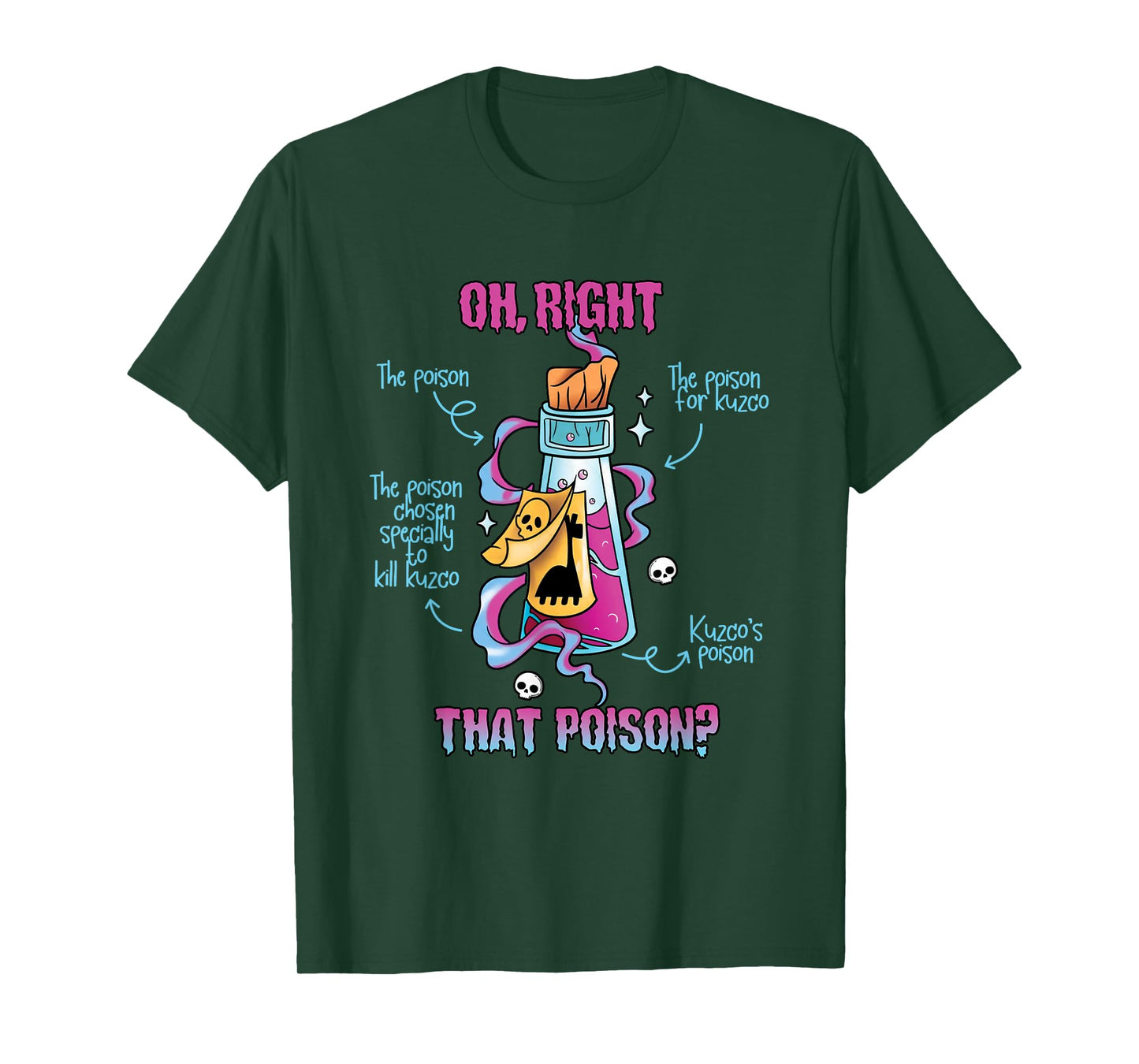 Vintage Funny Drink Me Oh Right That Poison-Llama Halloween T-Shirt