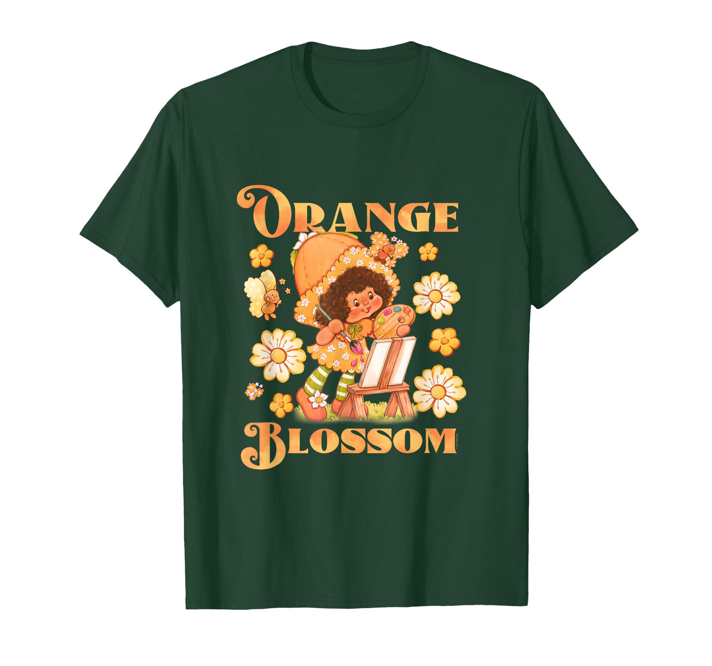 Strawberry Shortcake Kawaii Orange Blossom Painter T-Shirt