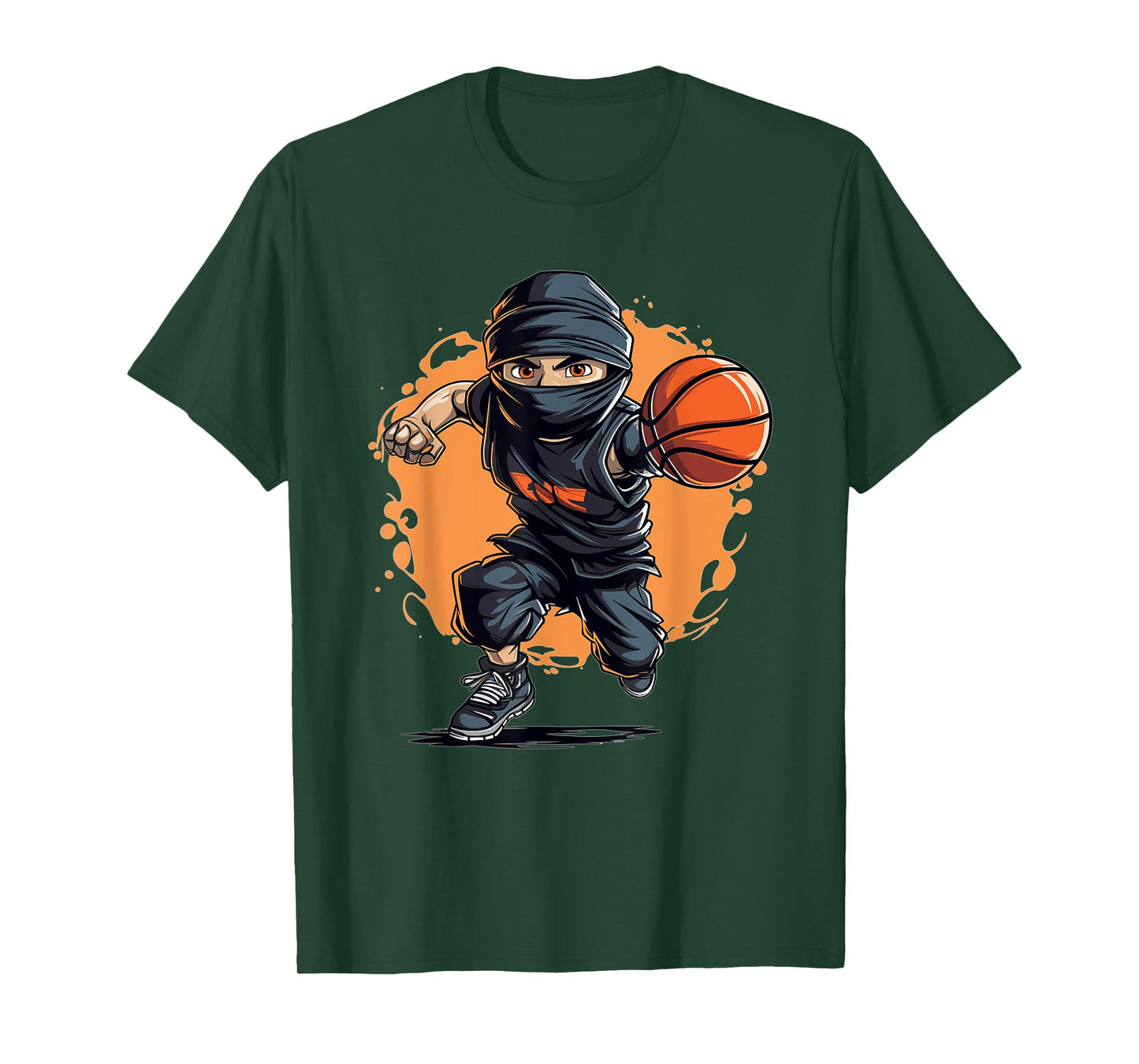 Kids Ninja Basketball T-Shirt