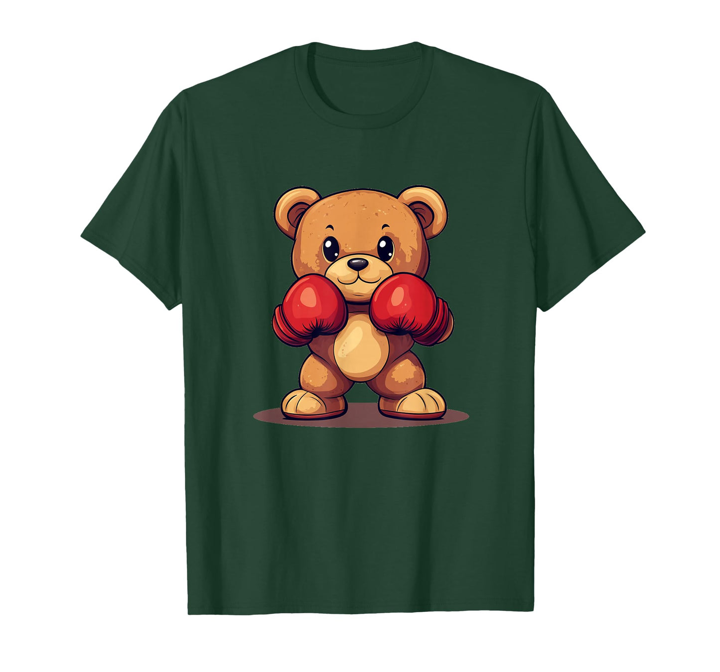 Knockout Teddy Bear with Boxing Gloves for a Punchy Look T-Shirt