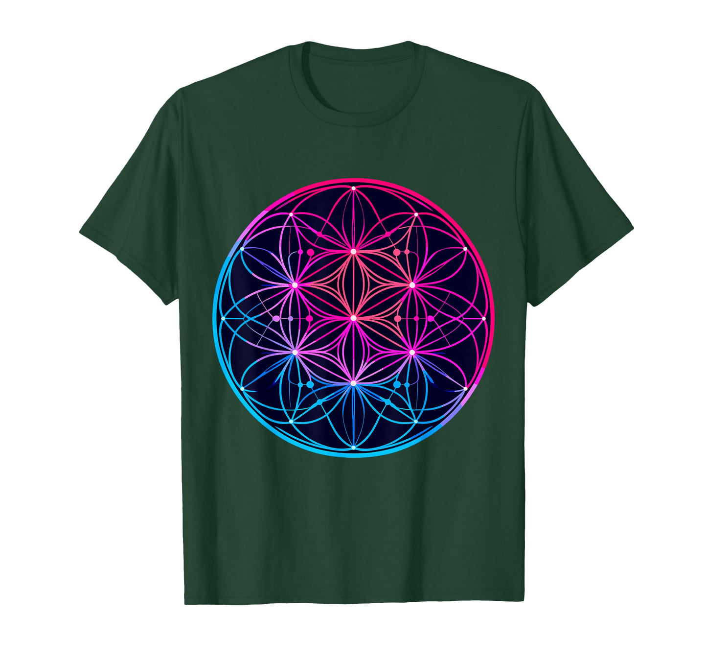 Sacred Geometry Flower of Life T-Shirt