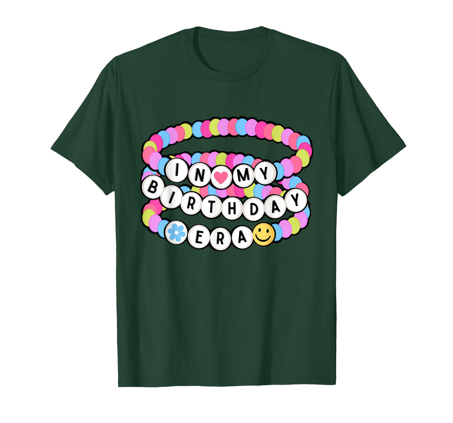 In My Birthday Era Friendship Bracelet - Birthday Girl T-Shirt