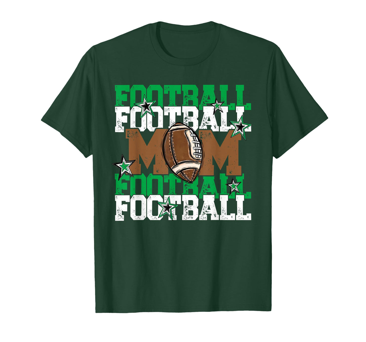 Touchdown American Football Mom Game Day Thanksgiving Retro T-Shirt