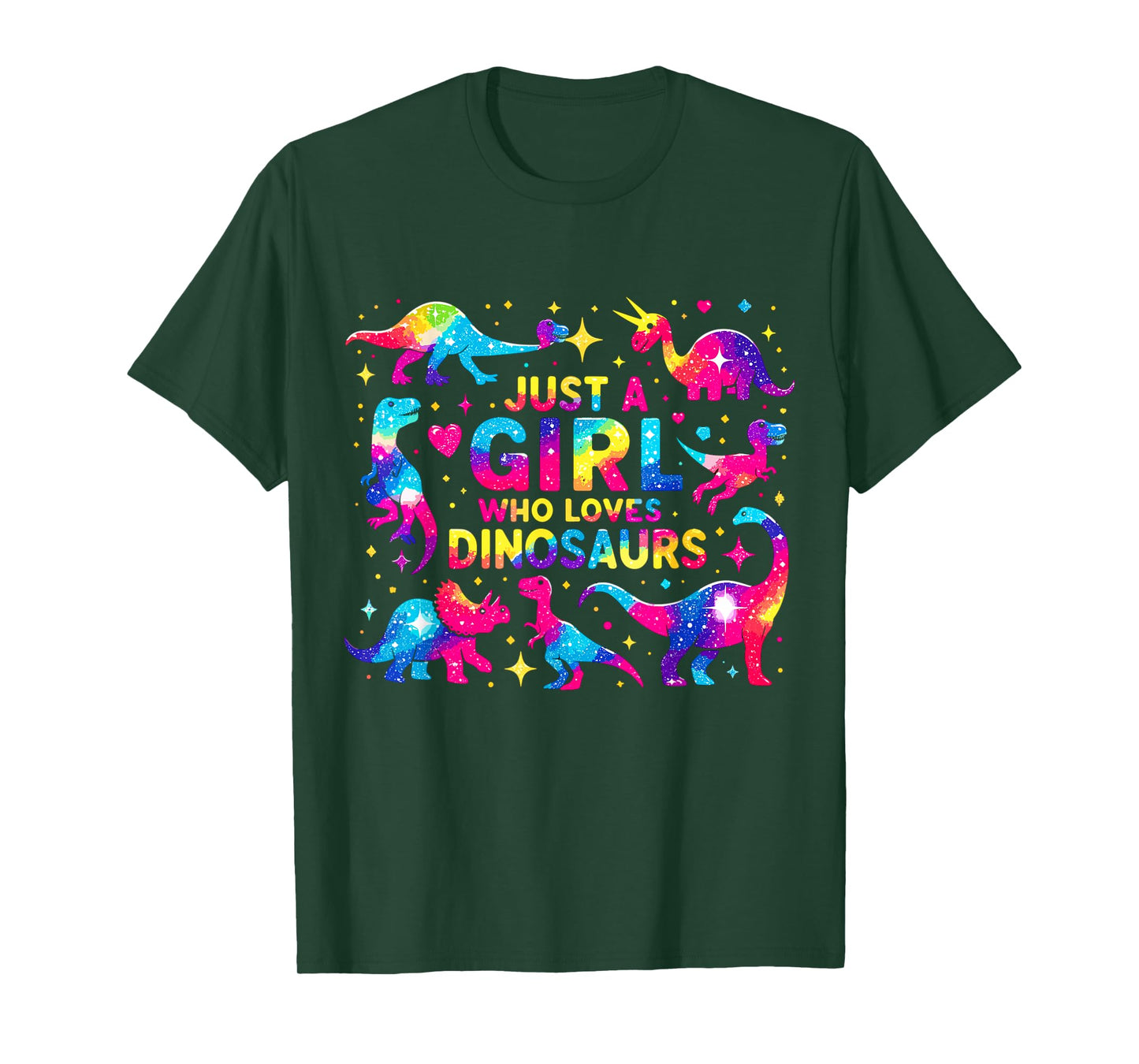 Dinosaur Just a Girl Who Loves Dinosaurs T-Shirt