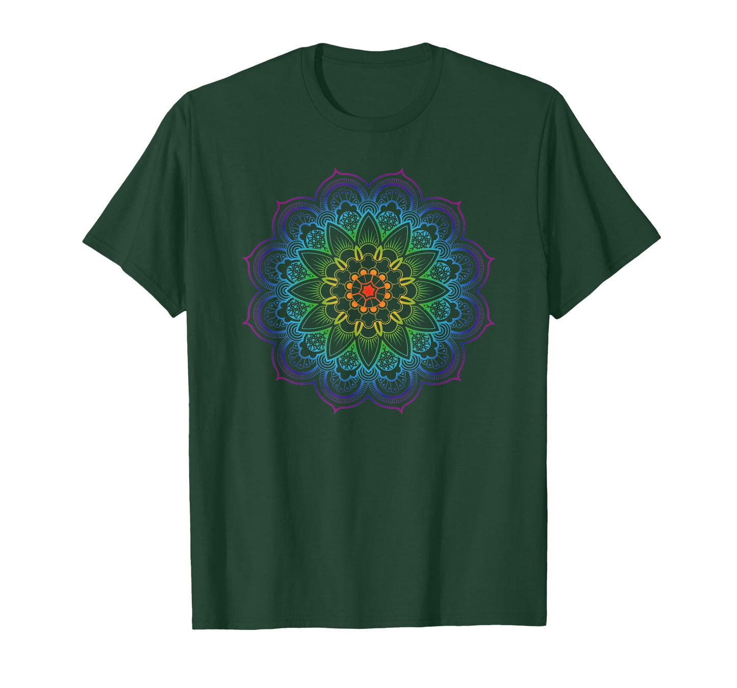 Qi Gong Chi Gong Yoga Mandala T-Shirt