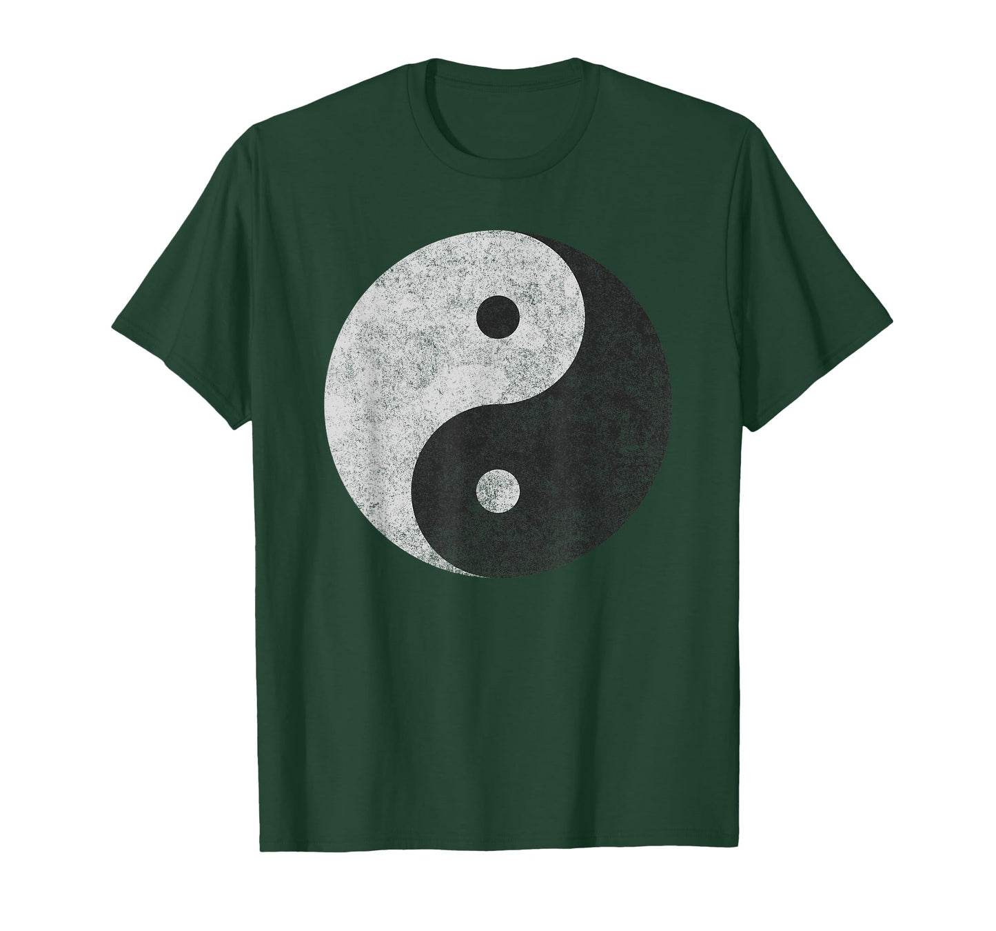 Yin Yang Symbol Tao Taijitu Yoga Peace Love (Ver. 2) T-Shirt