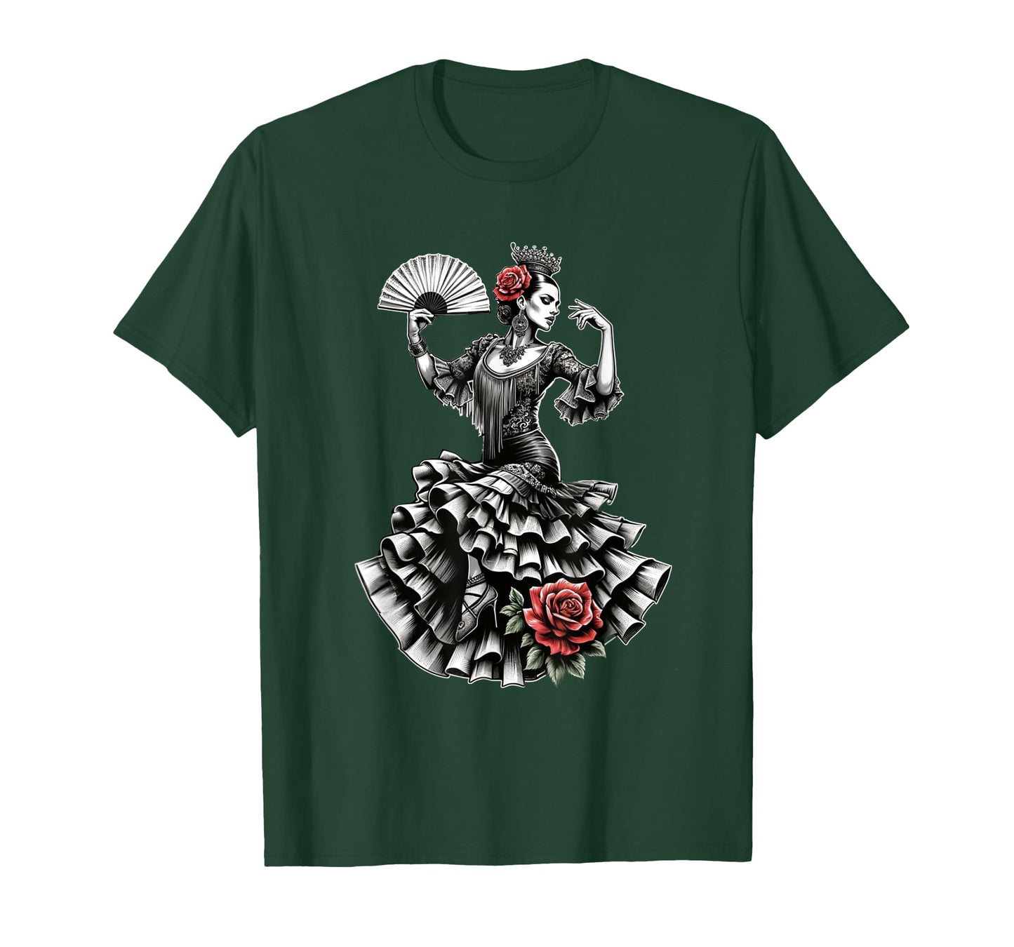 Bailaora Flamenca Spanish Flamenco Dancer Feria Souvenir T-Shirt