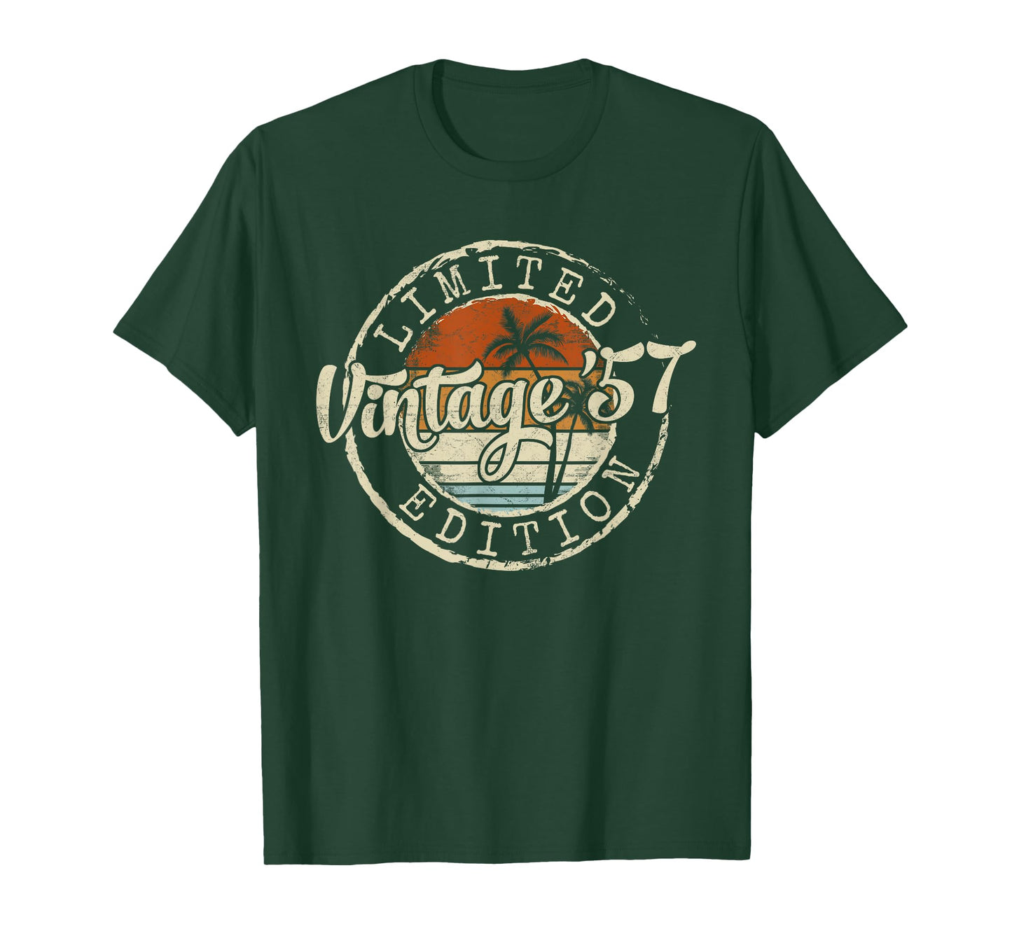 Vintage 1957 68th Birthday Gifts For Men Women 68 Year Old T-Shirt