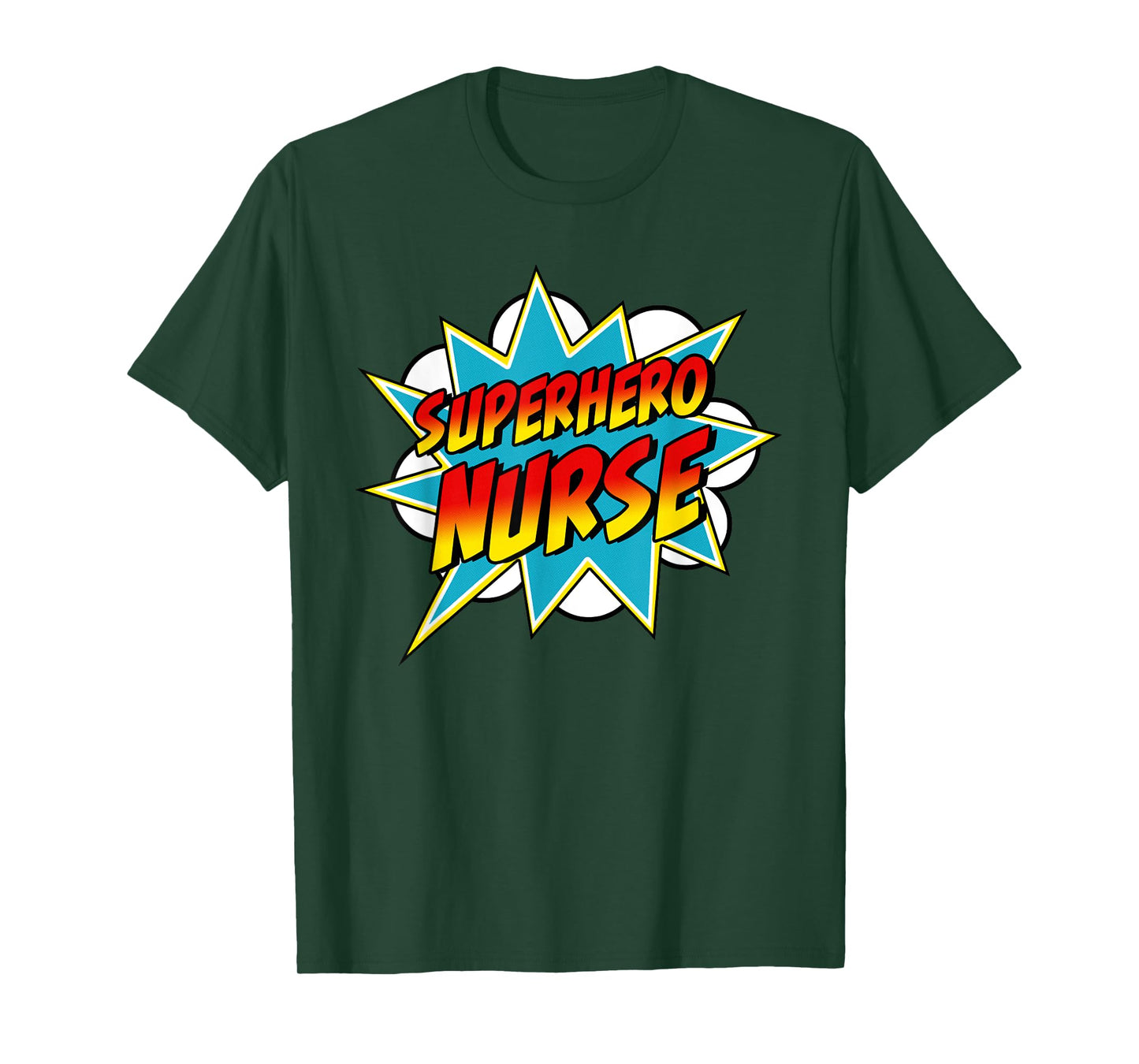 Superhero Nurse | Nurse Superpower Retro Comic T-Shirt