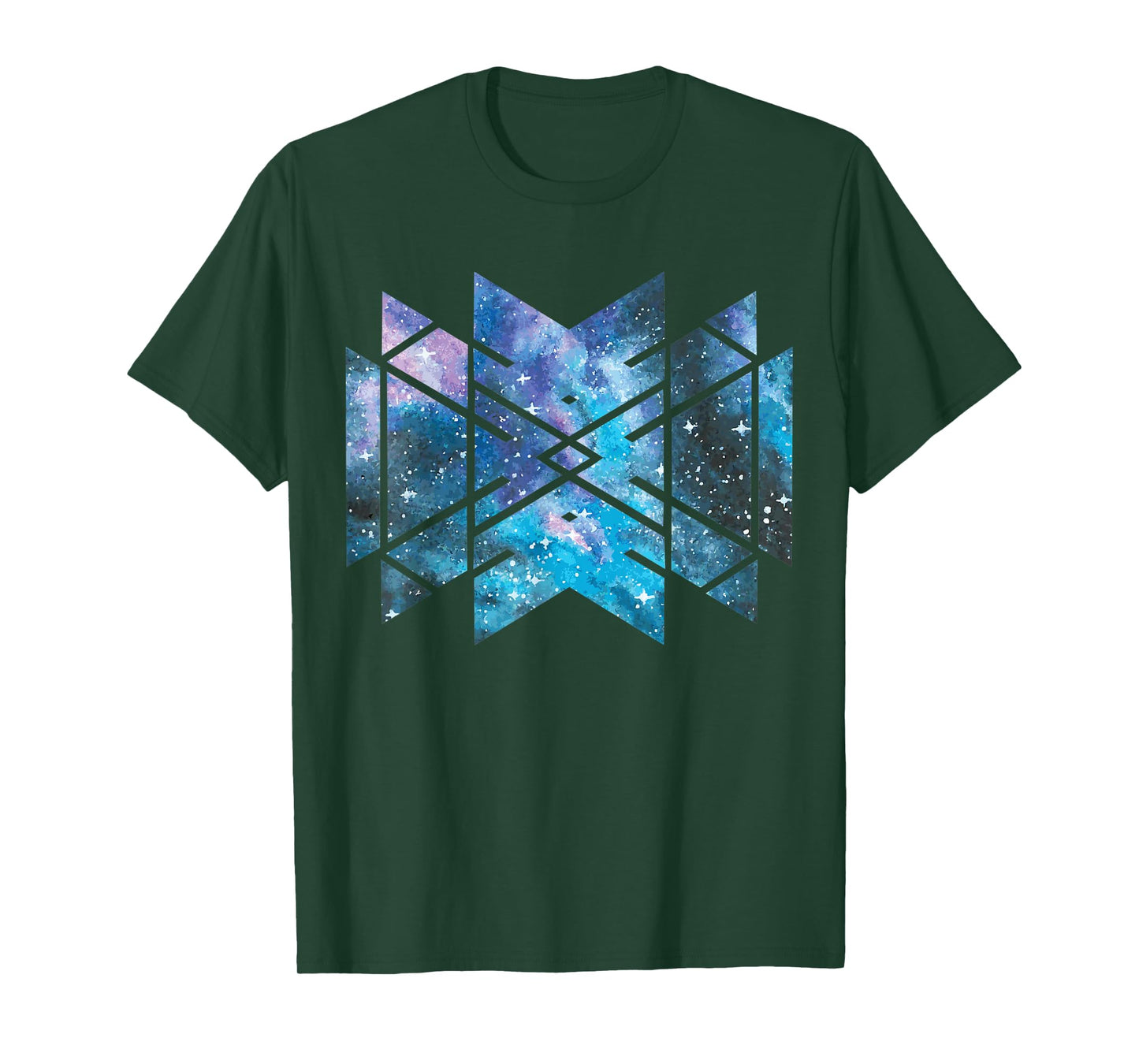 Sacred Geometry Cosmic Galaxy Universe Outer Space Gift T-Shirt
