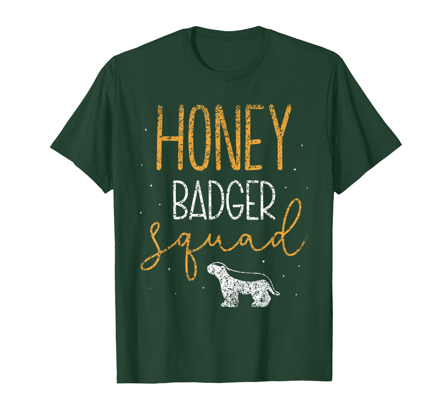 Honey Badger Squad Cute Animal Lover Honey Badger T-Shirt