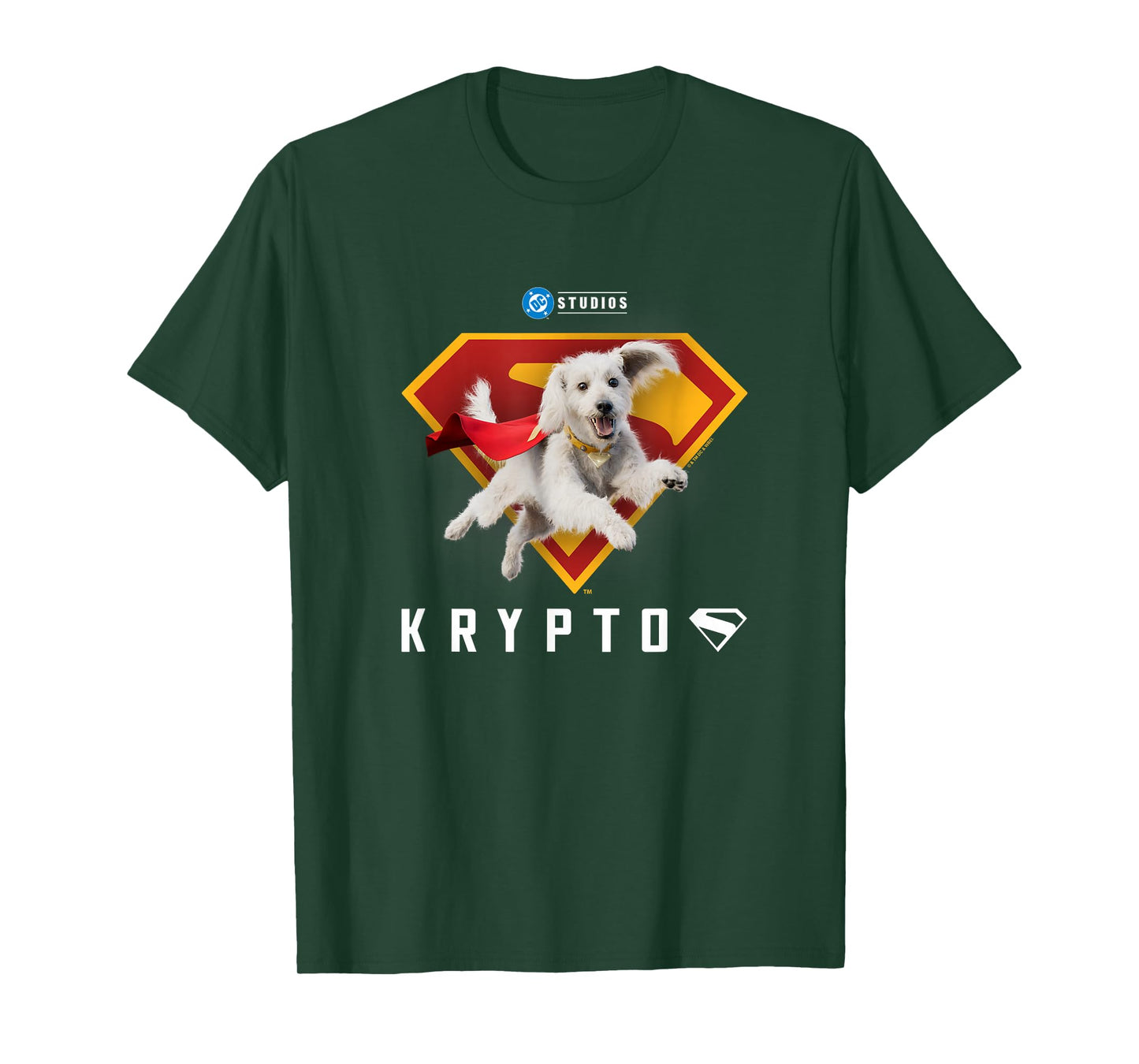 Superman (2025) Krypto The Superdog S-Shield Logo T-Shirt