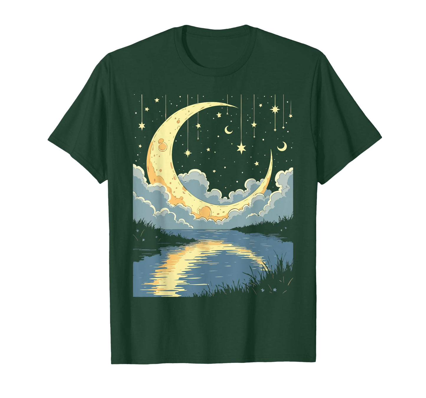 Boho Hippie Celestial Sun Moon Vintage Aesthetic T-Shirt