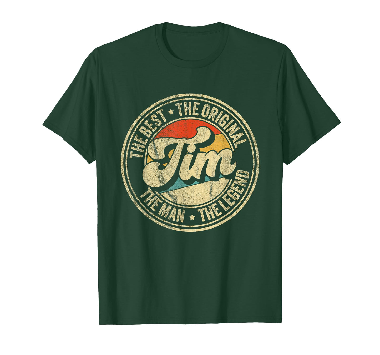 Retro Tim Name Saying For Men Funny Tim T-Shirt