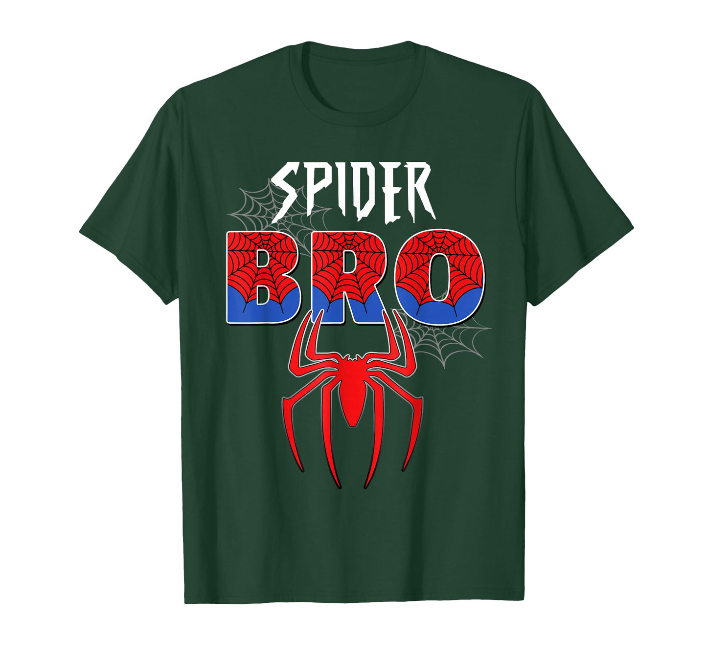 Funny Spider Bro For Birthday Matching Family T-Shirt