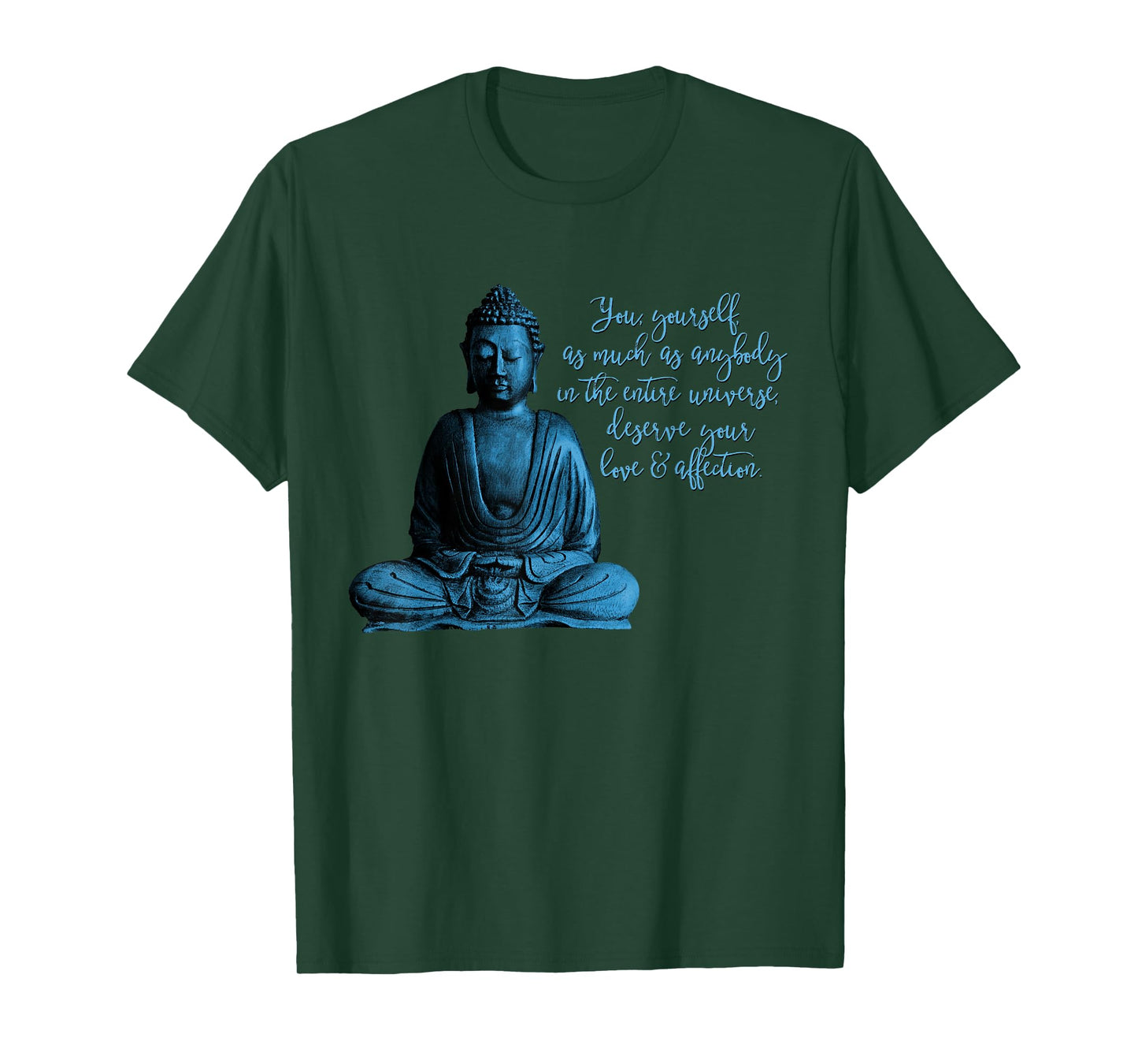 Buddha Quote for mindfulness, meditation and peace T-Shirt
