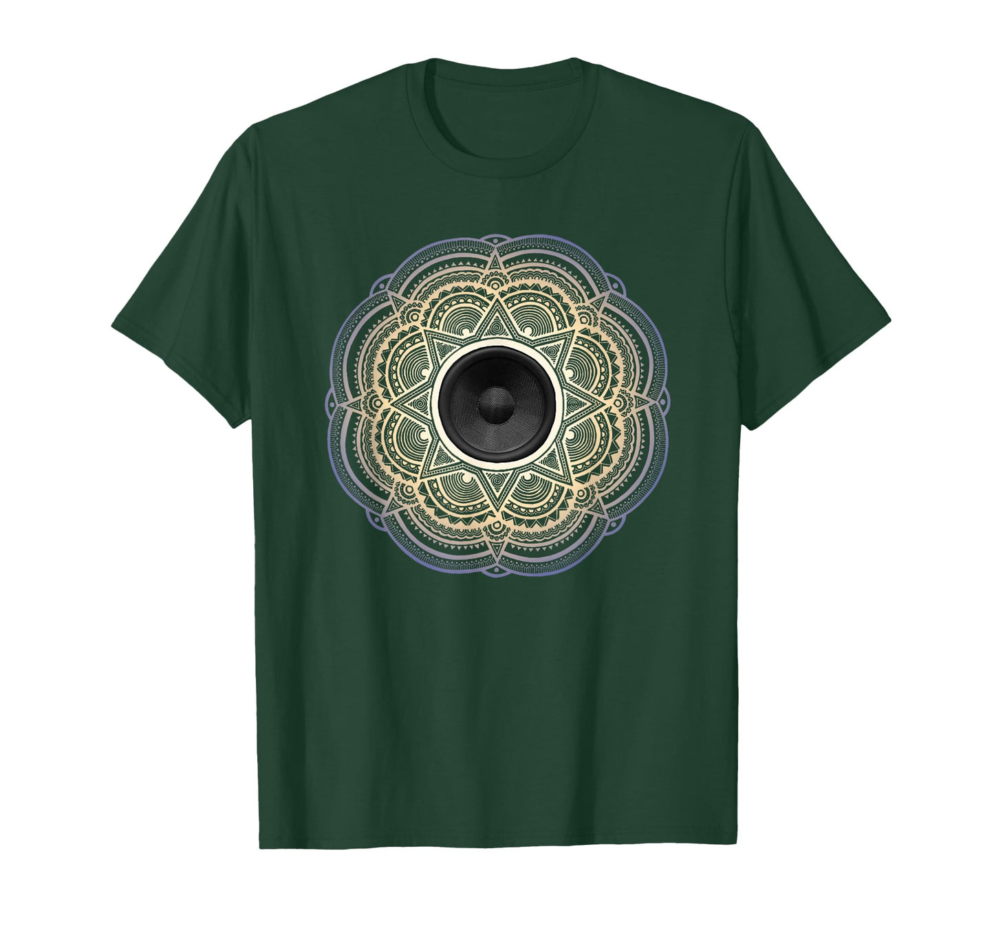 Subwoofer Mandala - Music T-Shirt