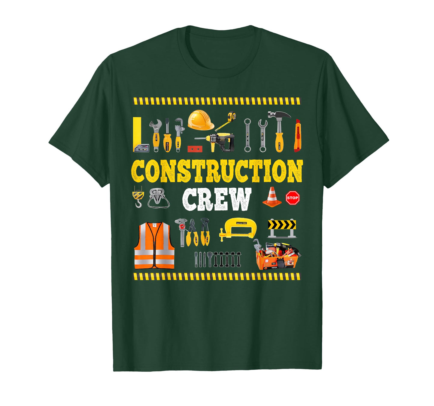 Construction Crew Building Home Repair Hand Tools B-day Boy T-Shirt
