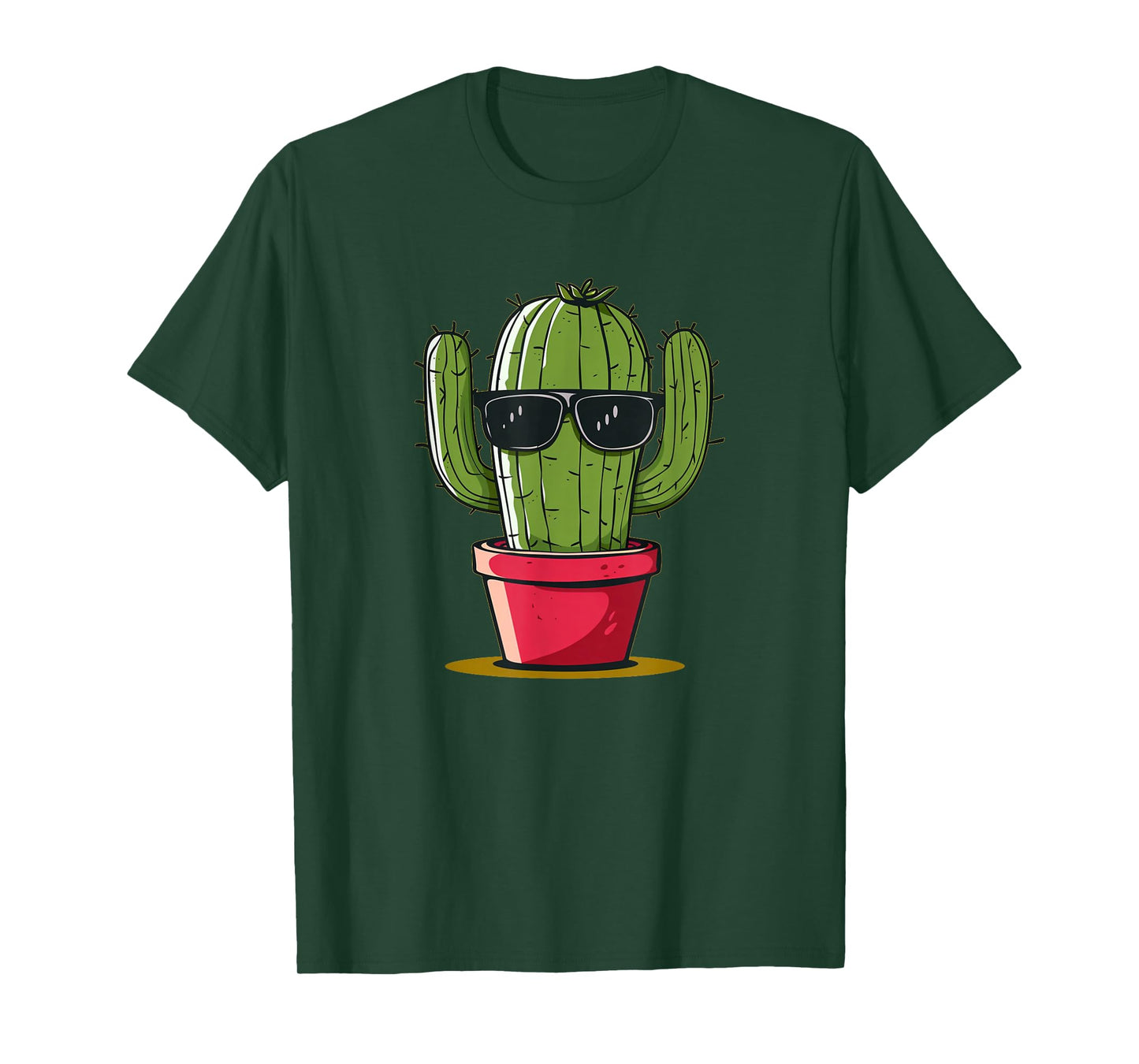 Awesome Sunglasses Cactus for Man and Woman T-Shirt