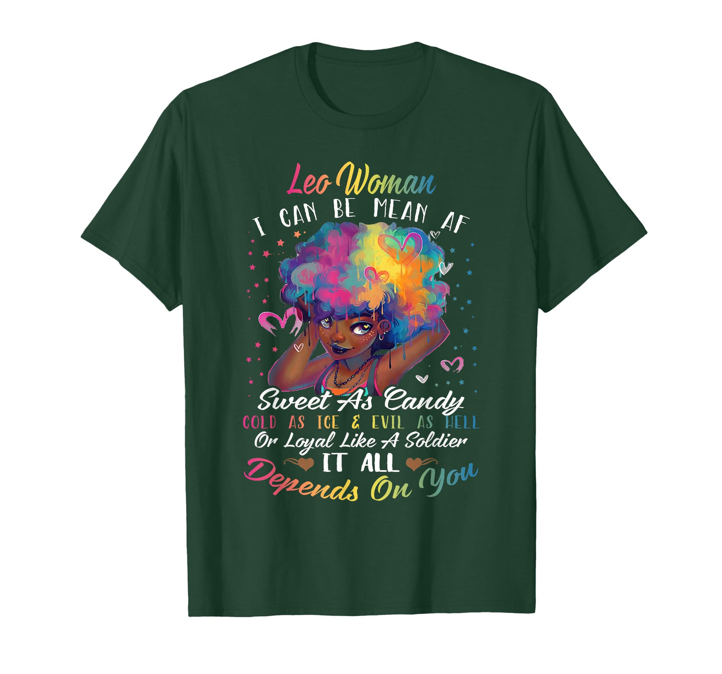 Leo woman T Shirt I'm A Leo Girl Shirt For Women T-Shirt