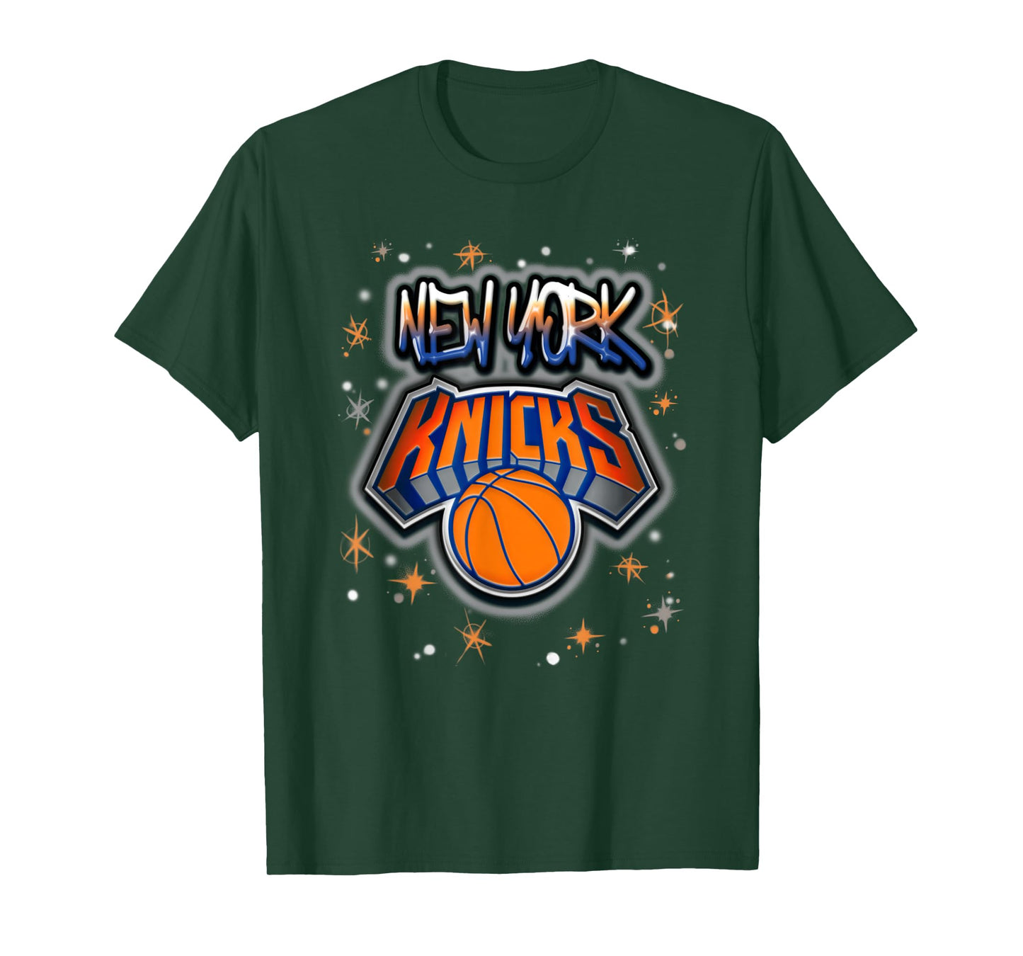 NBA New York Knicks Airbrush Logo T-Shirt