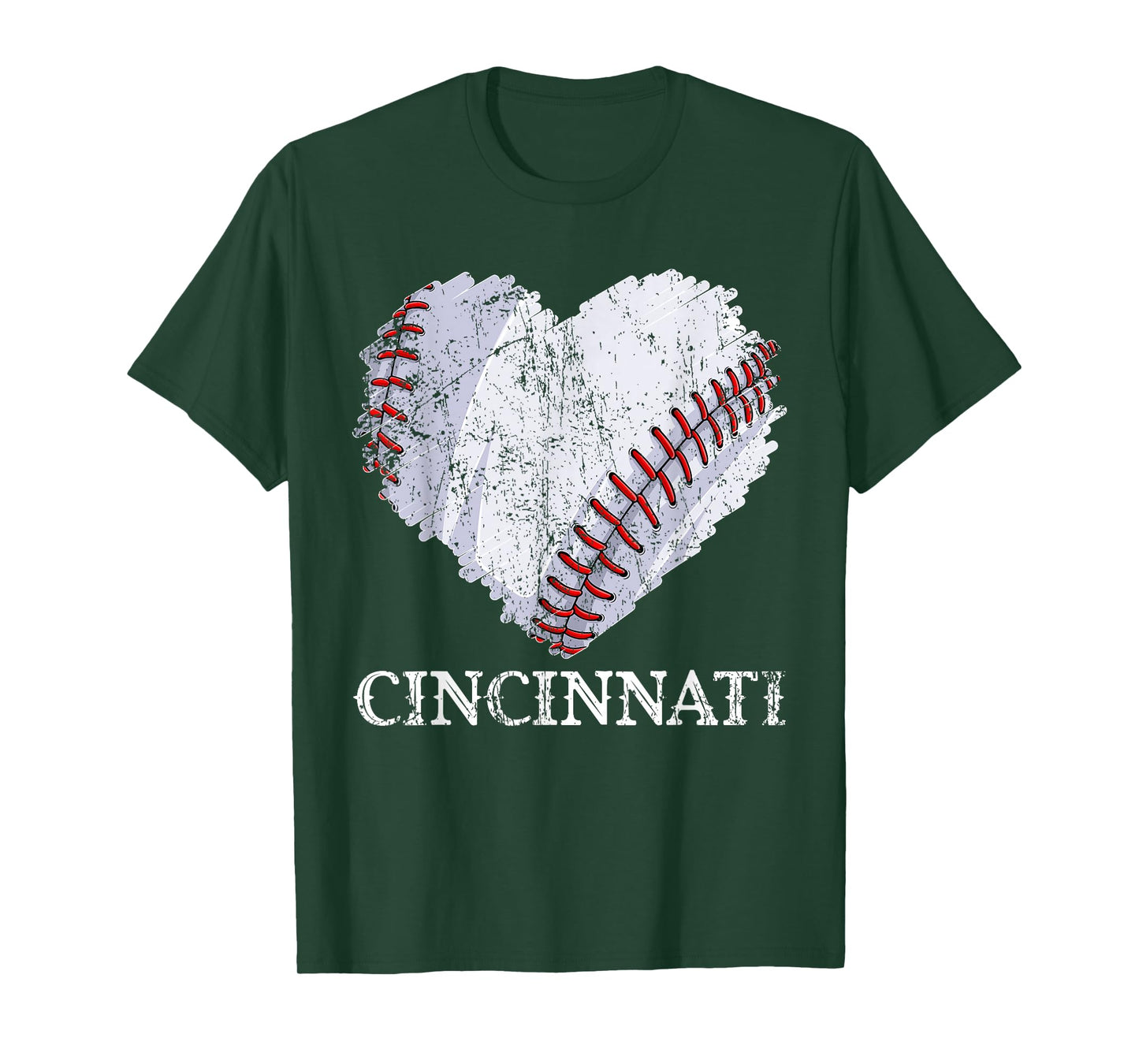 Cincinnati Retro Baseball Lover Game Day Men Boys Girls T-Shirt