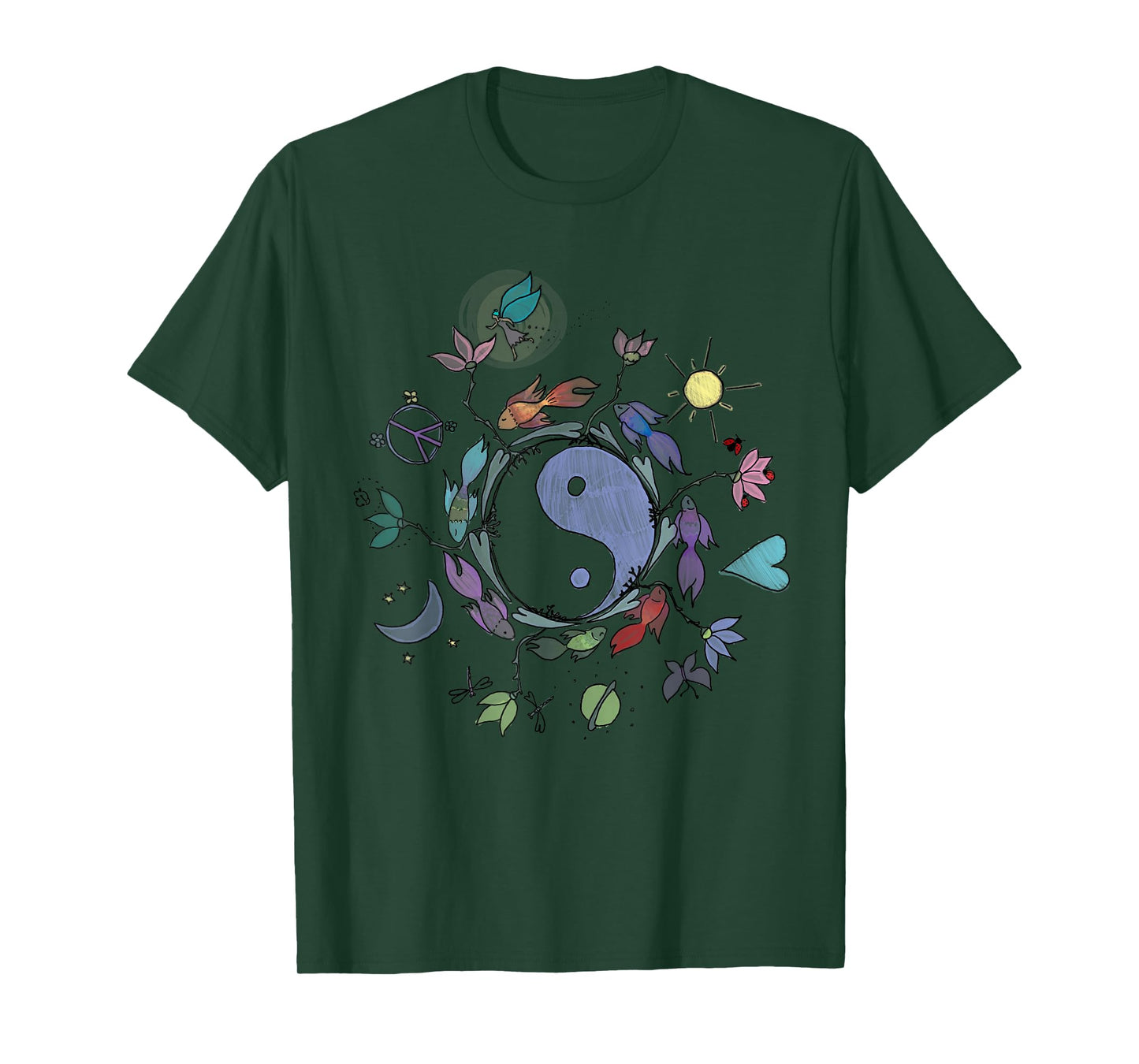 Ying Yang Shirt, Tai Chi T Shirt Design T-Shirt