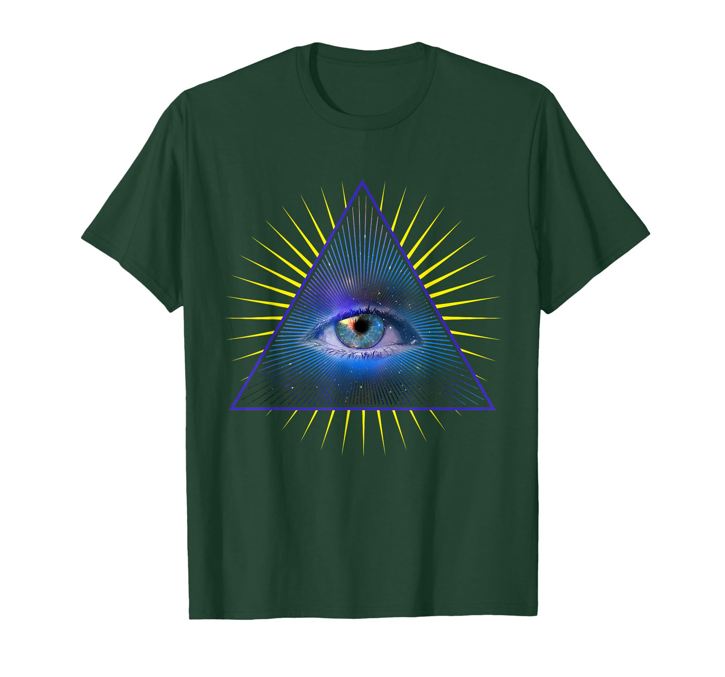 All Seeing Eye Shirt Psychic Meditation Illuminati T Shirt T-Shirt