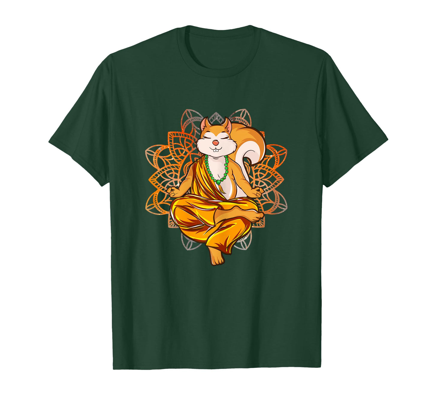 Squirrel Yoga Meditation T-Shirt