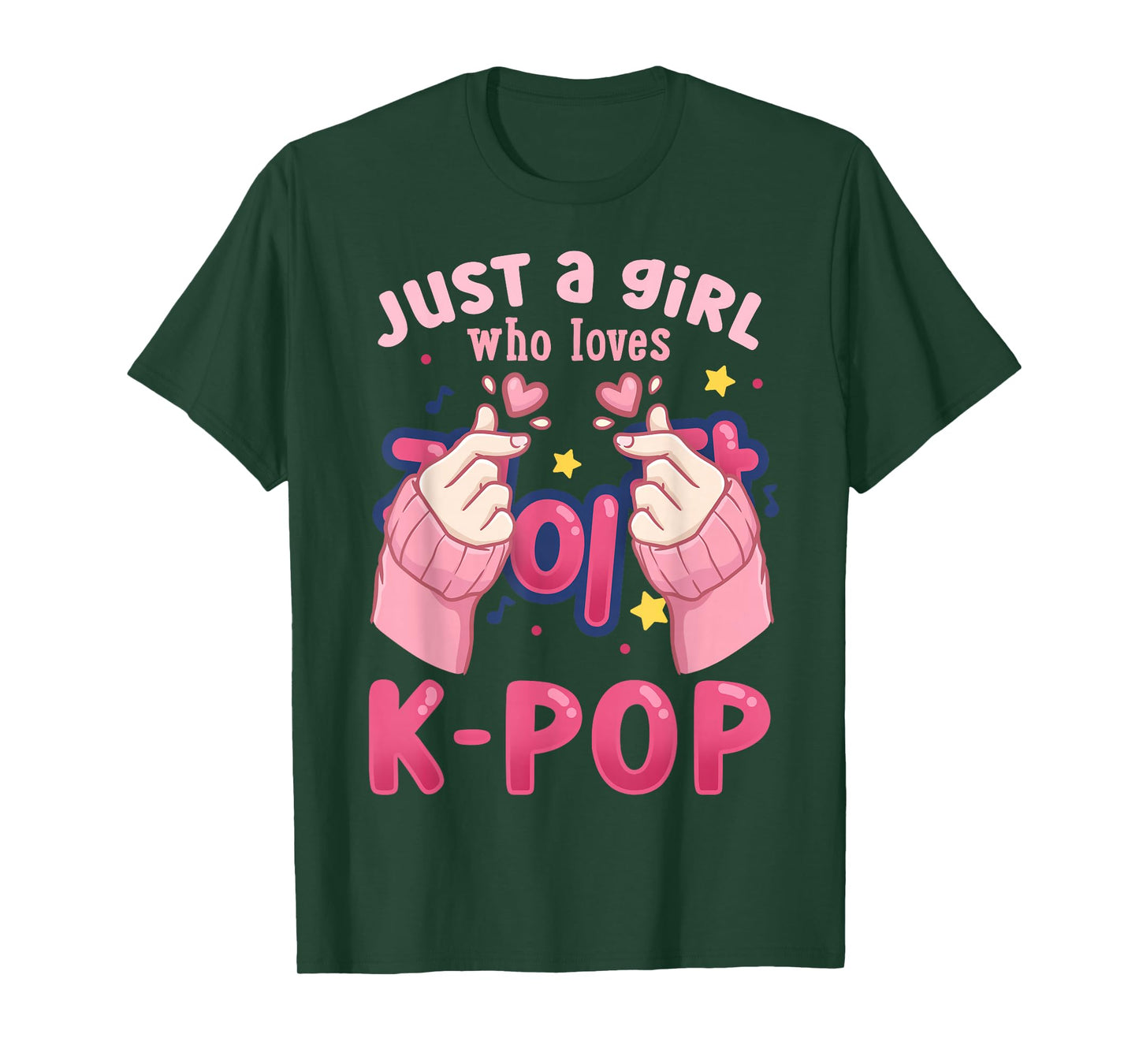 K-Pop Just a Girl Who Loves K-Pop T-Shirt