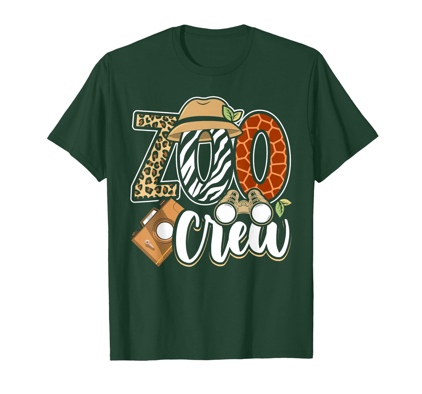 Zoo Crew Leonard Safari Animal Kingdom Zoo Keeper Kids T-Shirt
