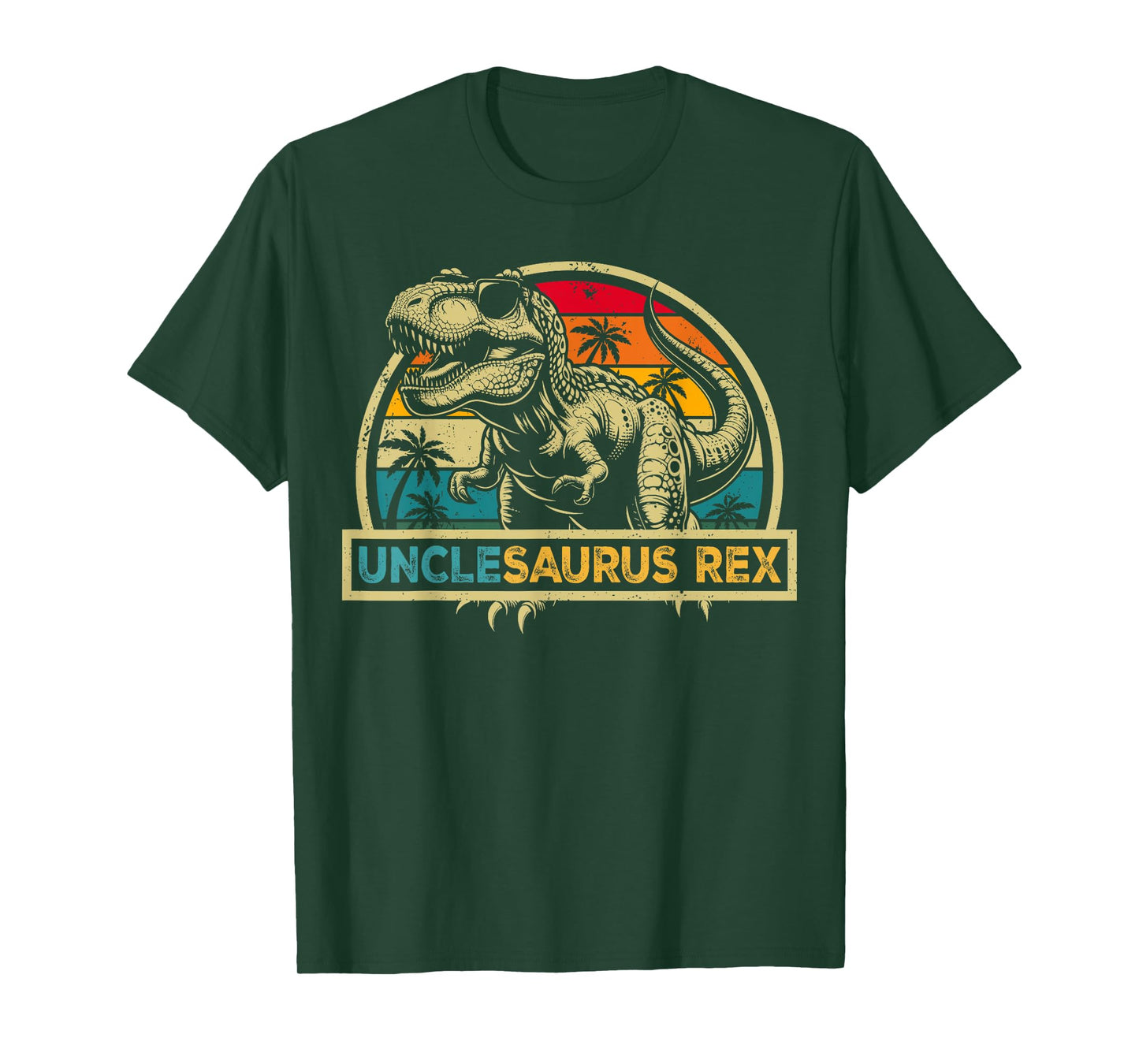 Unclesaurus Rex Dinosaur Uncle Saurus Rex Family Matching T-Shirt