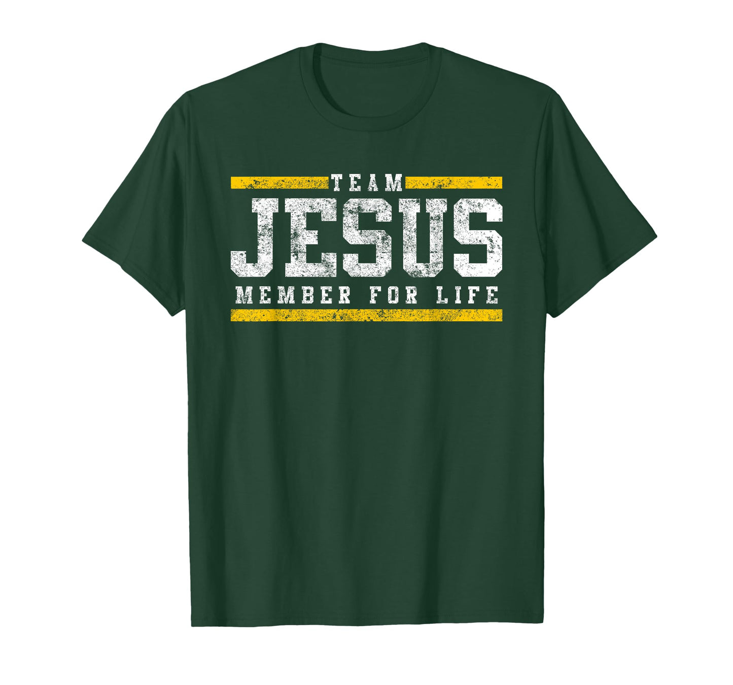 Team Jesus Member For Life Tshirt Church Tees Men Women Kids T-Shirt