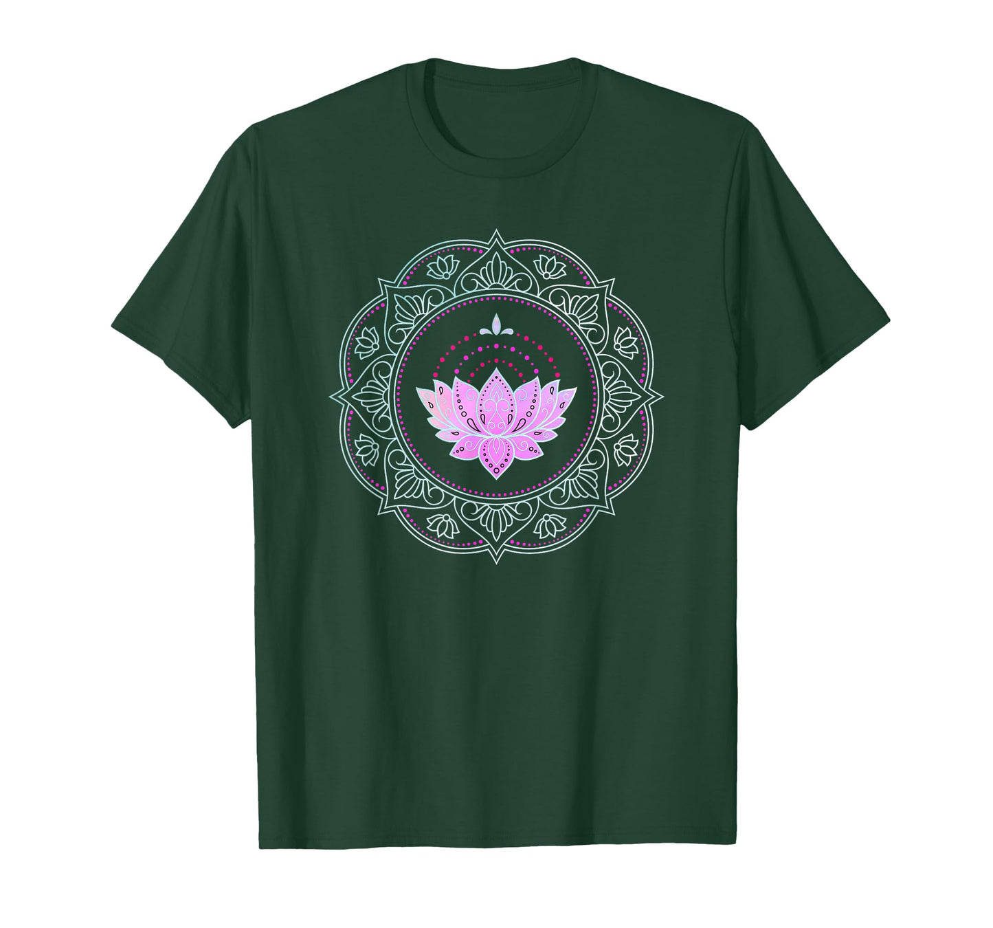 Mandala Yoga Lotus Design Lotus Flower Lotus flower T-Shirt