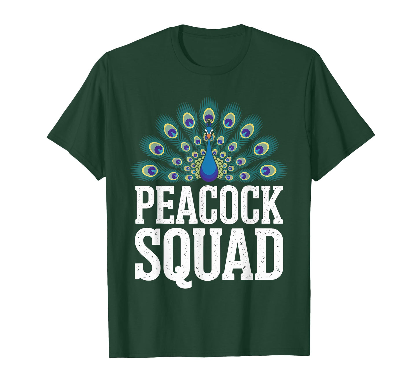 PEACOCK Squad T-Shirt Cool Animal PEACOCK T-Shirt